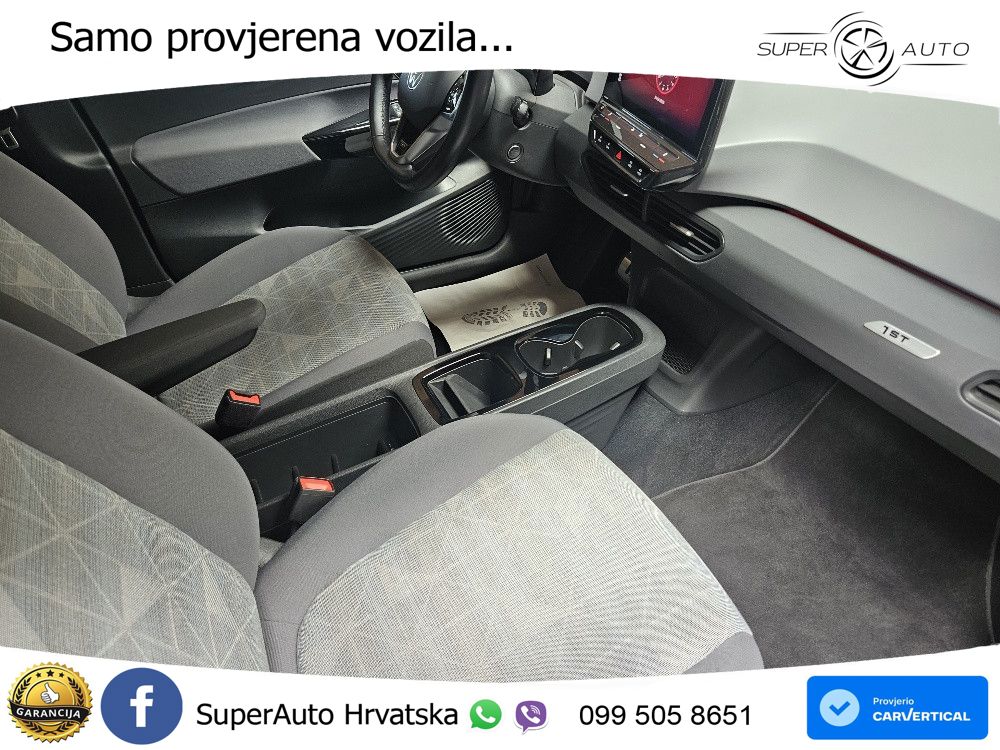 Volkswagen ID.3 Pro Performance 62 kWh (204 KS) LED+GR SJED+ACC