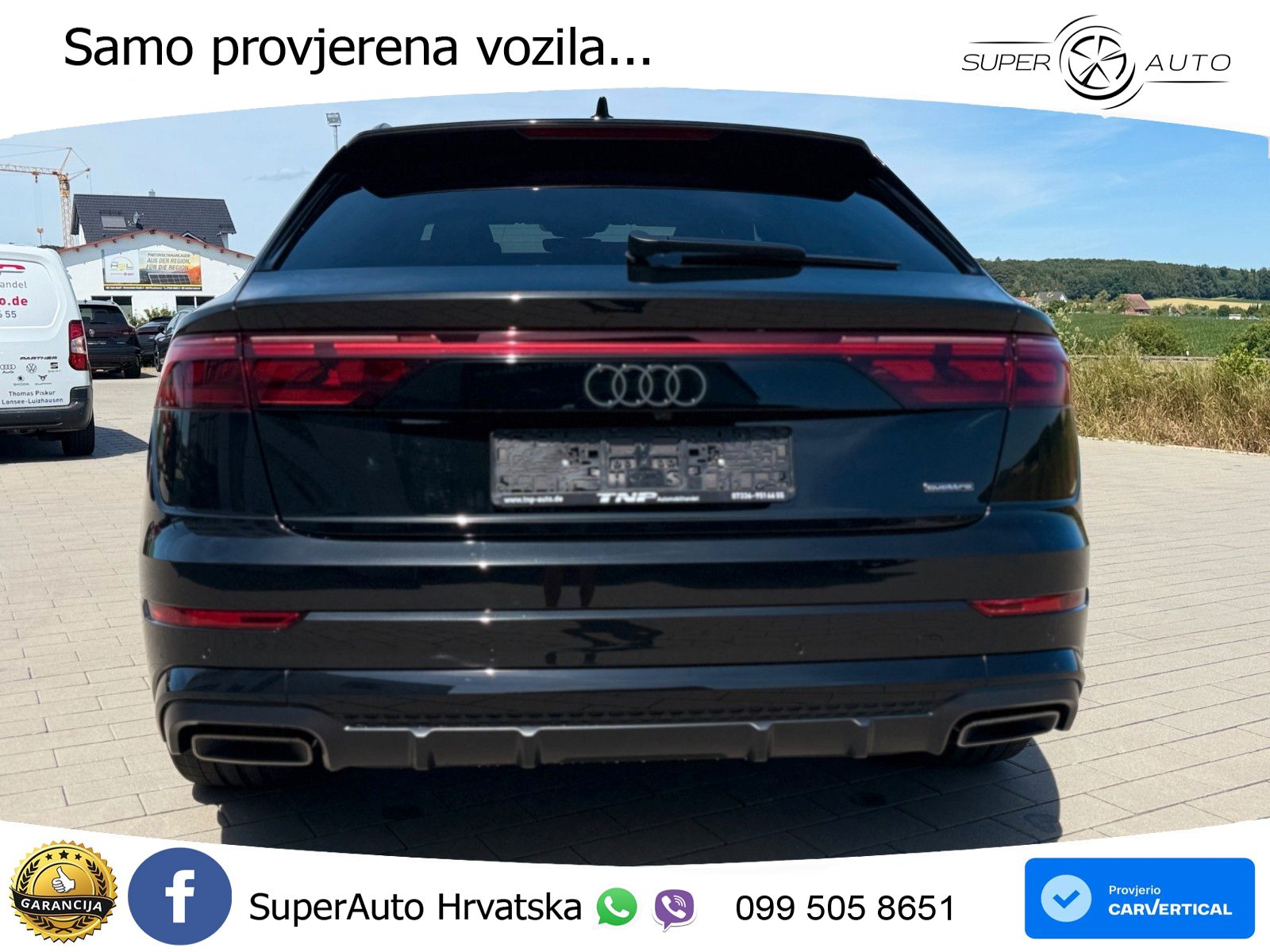 Audi Q8 50 TDI V6 (286 KS) quattro Tiptronic LED+GR SJED+ACC