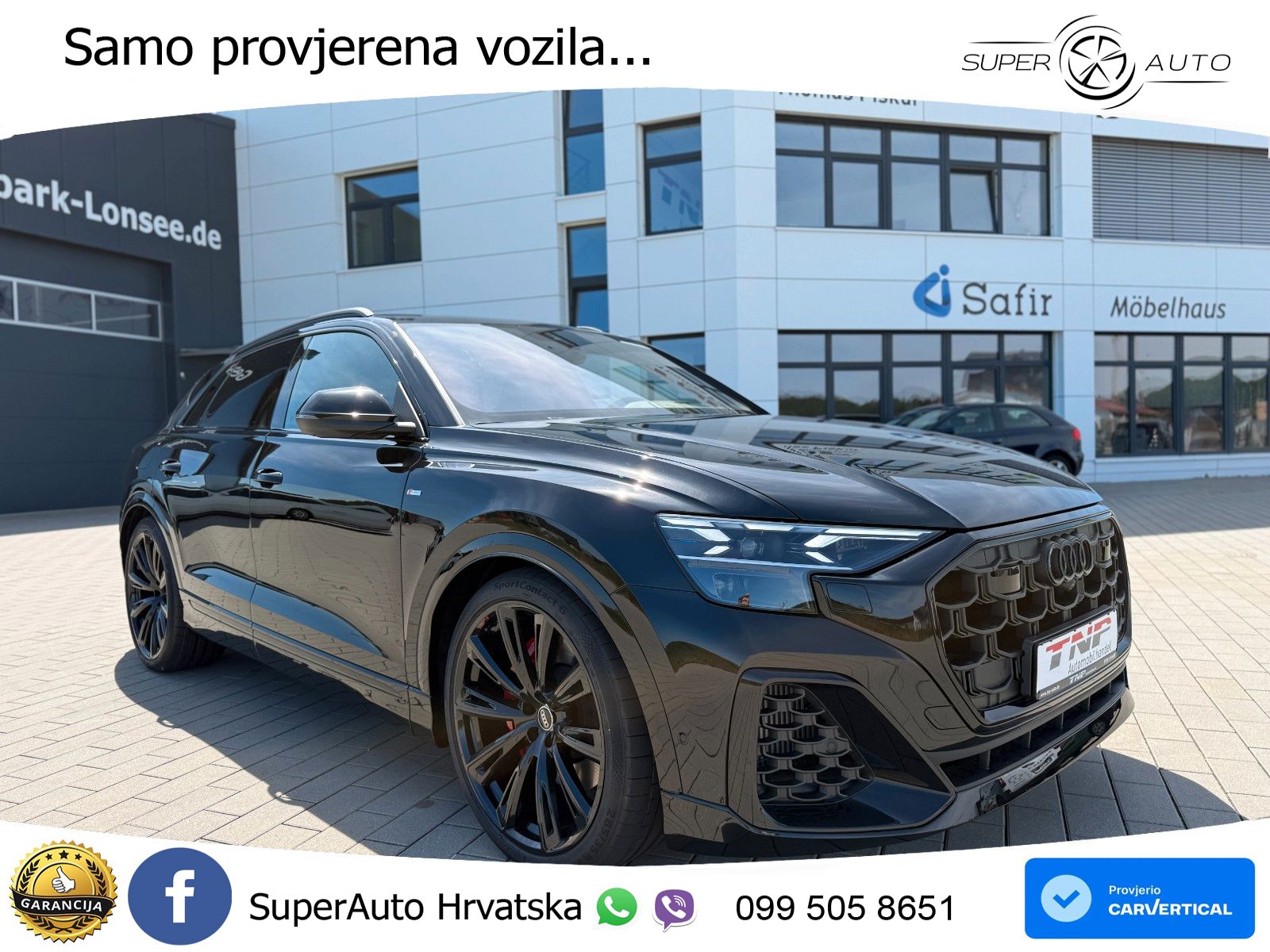 Audi Q8 50 TDI V6 (286 KS) quattro Tiptronic LED+GR SJED+ACC