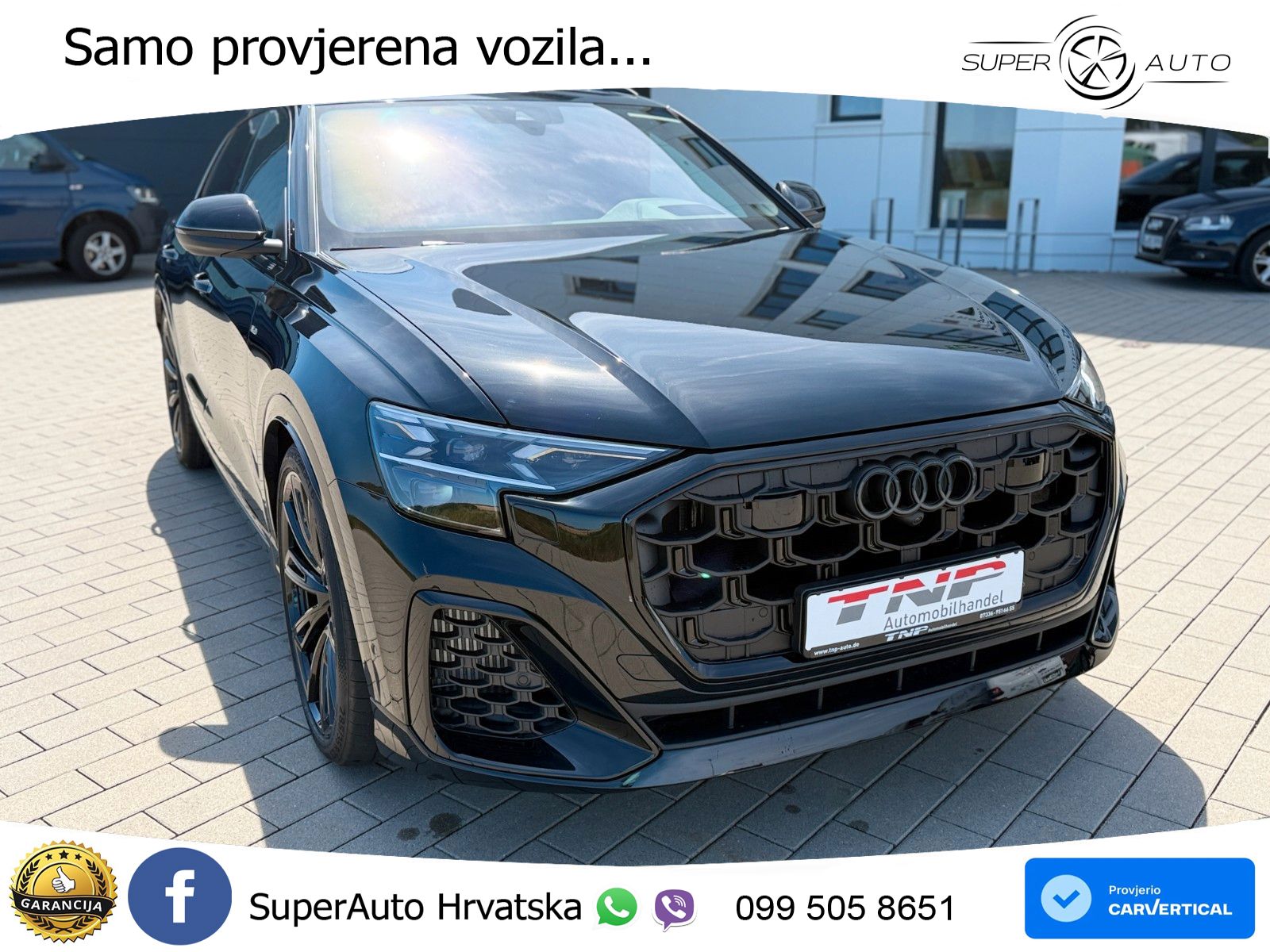 Audi Q8 50 TDI V6 (286 KS) quattro Tiptronic LED+GR SJED+ACC
