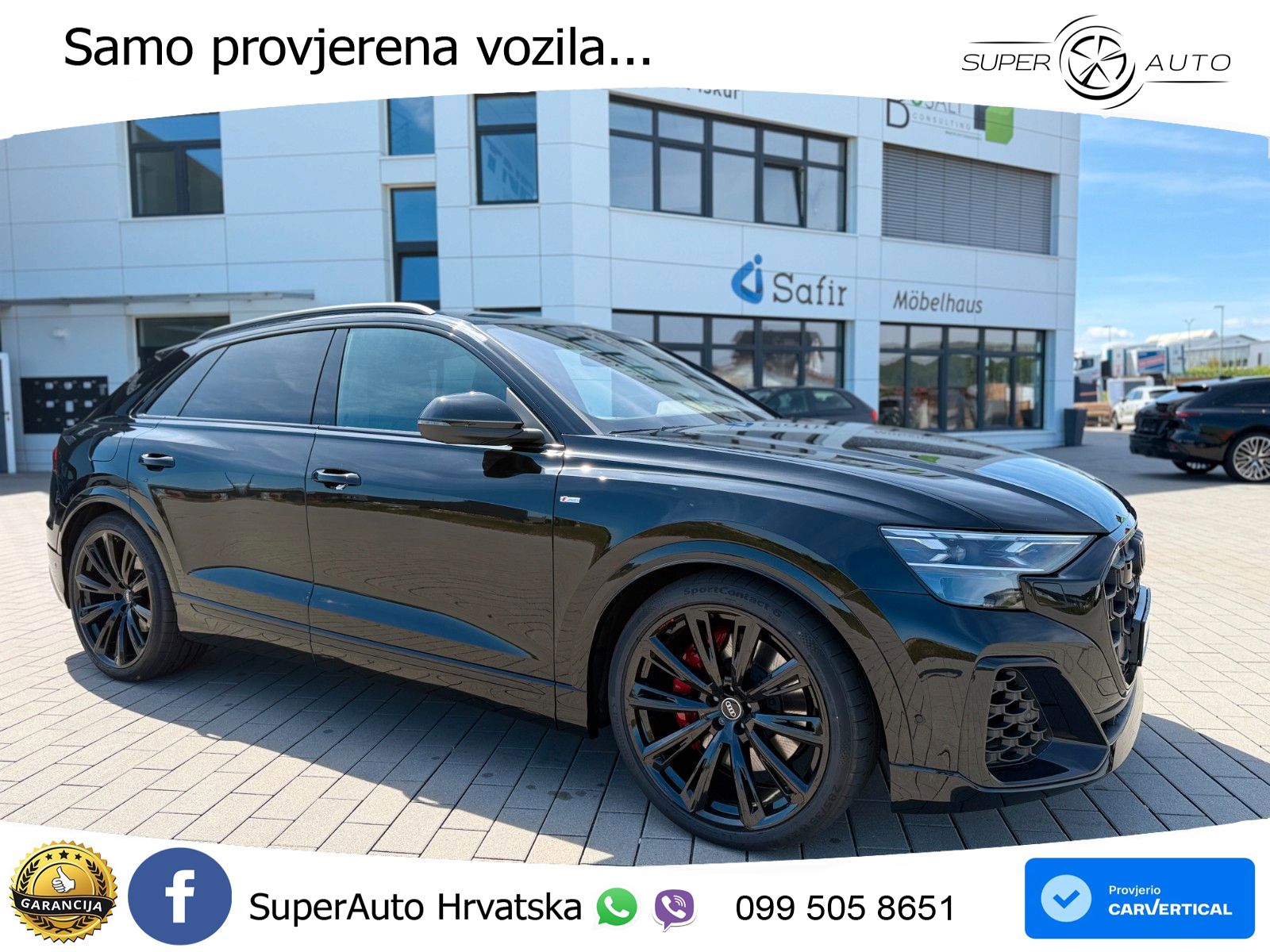 Audi Q8 50 TDI V6 (286 KS) quattro Tiptronic LED+GR SJED+ACC