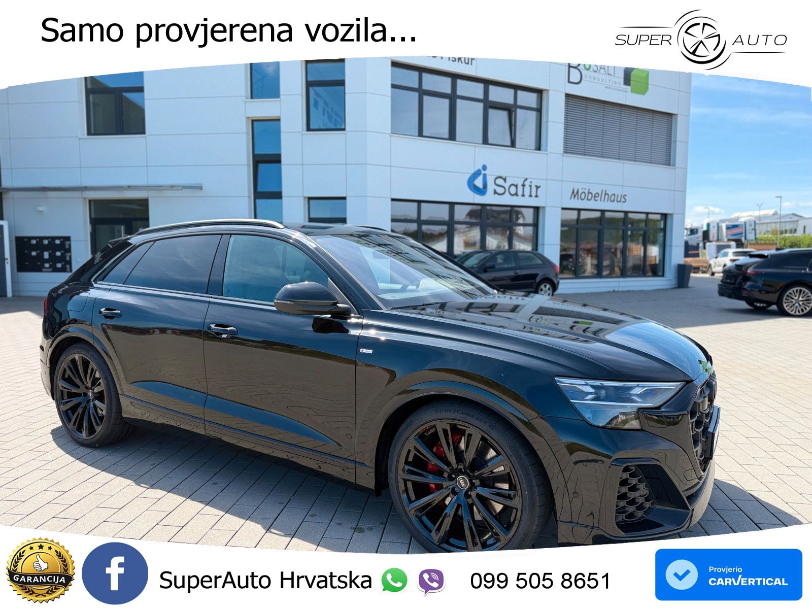 Audi Q8 50 TDI V6 (286 KS) quattro Tiptronic LED+GR SJED+ACC