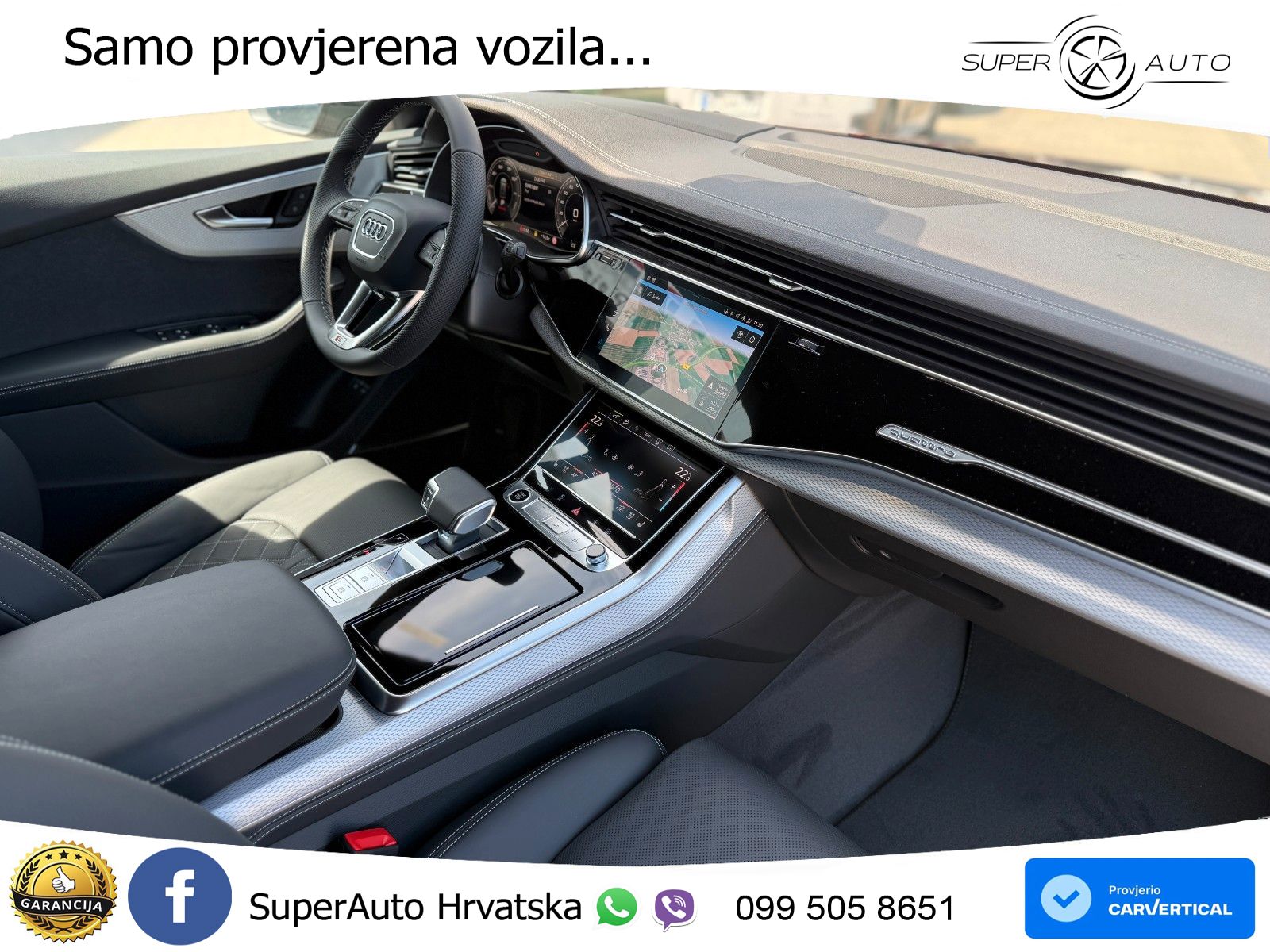 Audi Q8 50 TDI V6 (286 KS) quattro Tiptronic LED+GR SJED+ACC