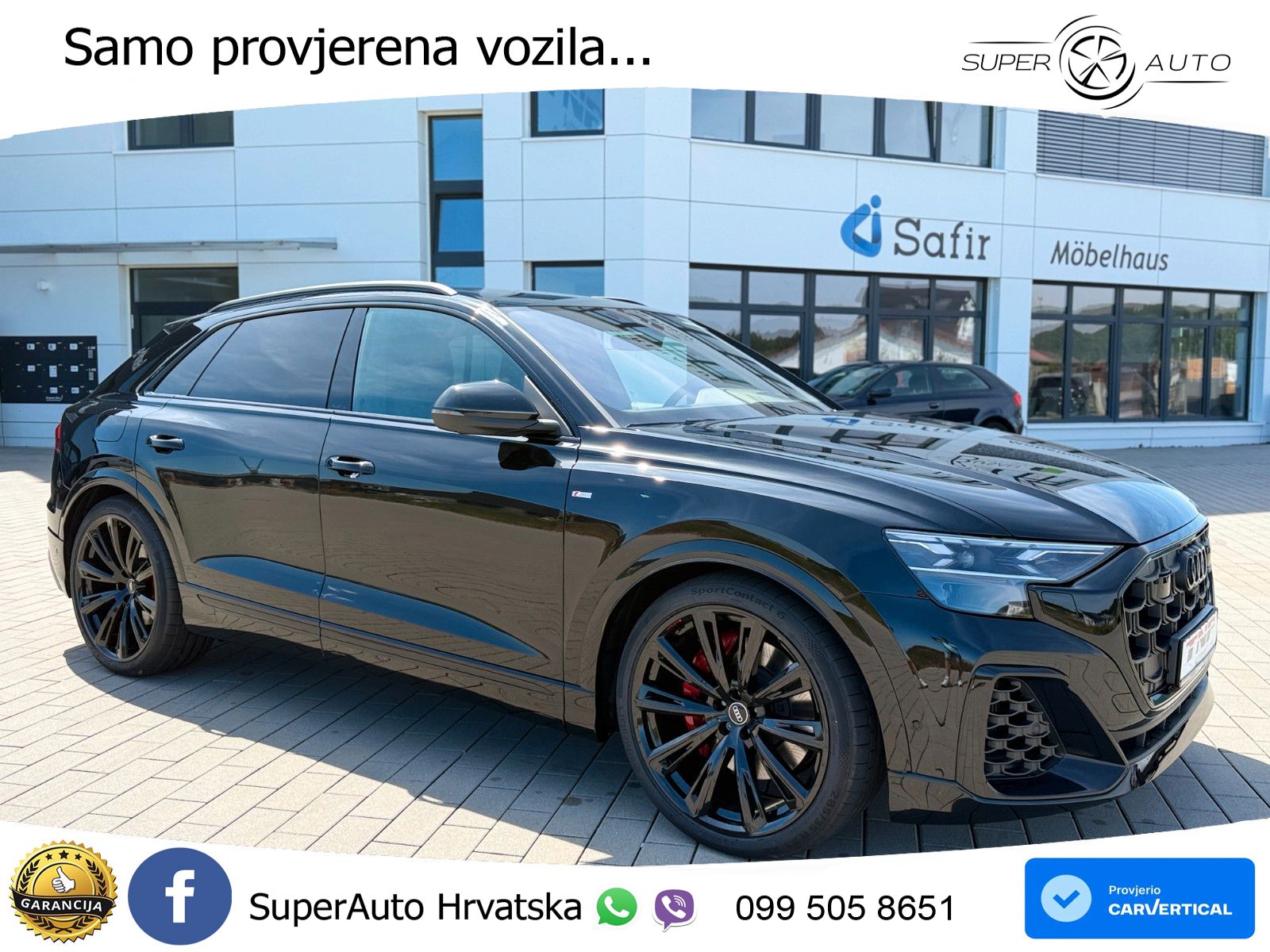 Audi Q8 50 TDI V6 (286 KS) quattro Tiptronic LED+GR SJED+ACC