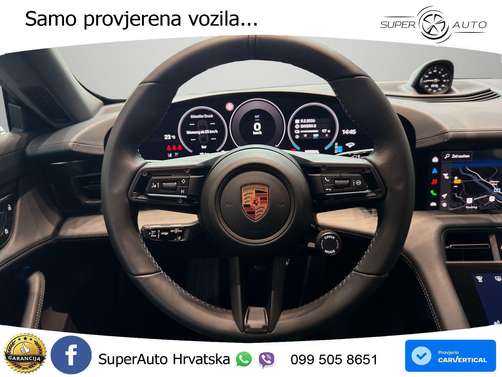 Porsche Taycan 105 kWh (435 KS)