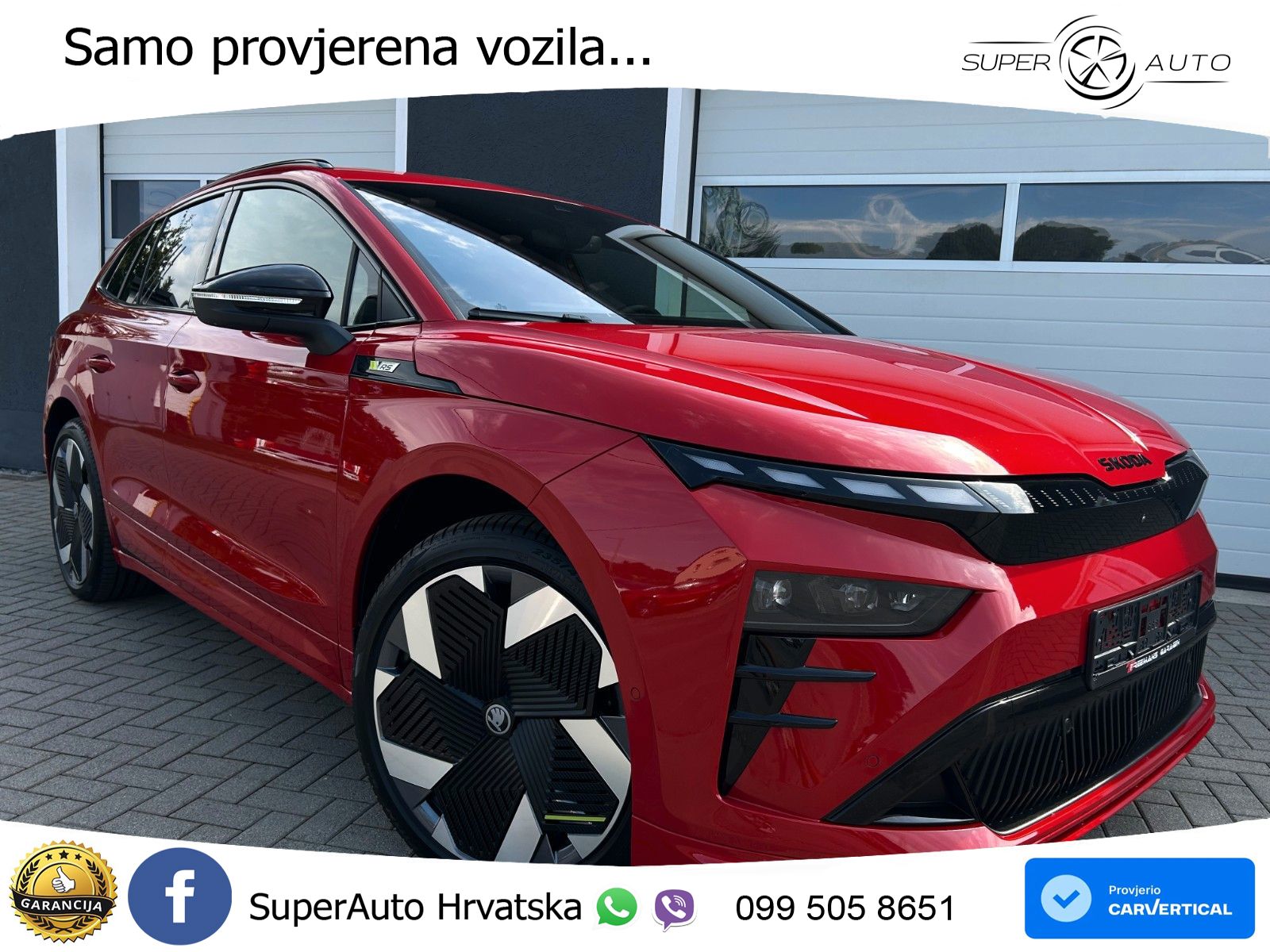 Škoda Enyaq RS 84 kWh (340 KS) AWD