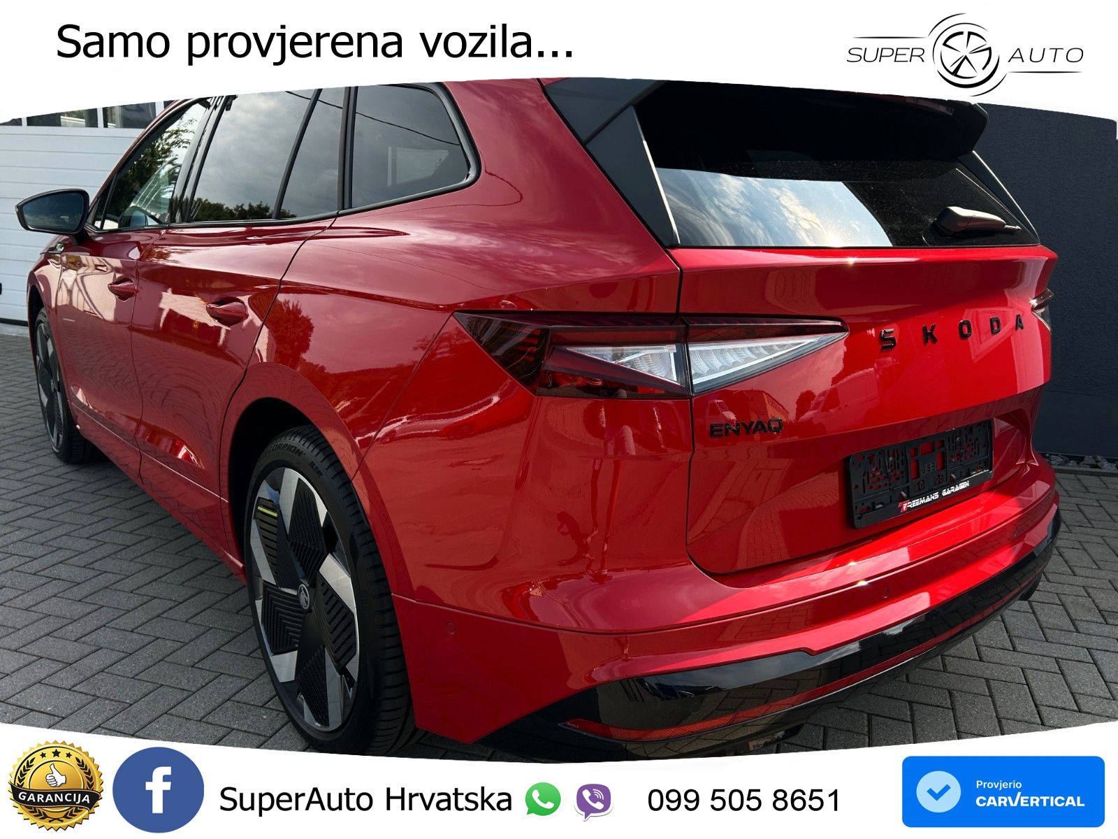 Škoda Enyaq RS 84 kWh (340 KS) AWD