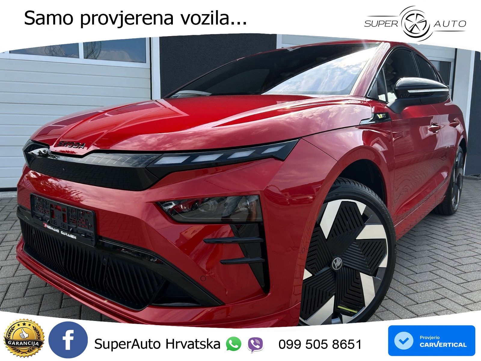 Škoda Enyaq RS 84 kWh (340 KS) AWD