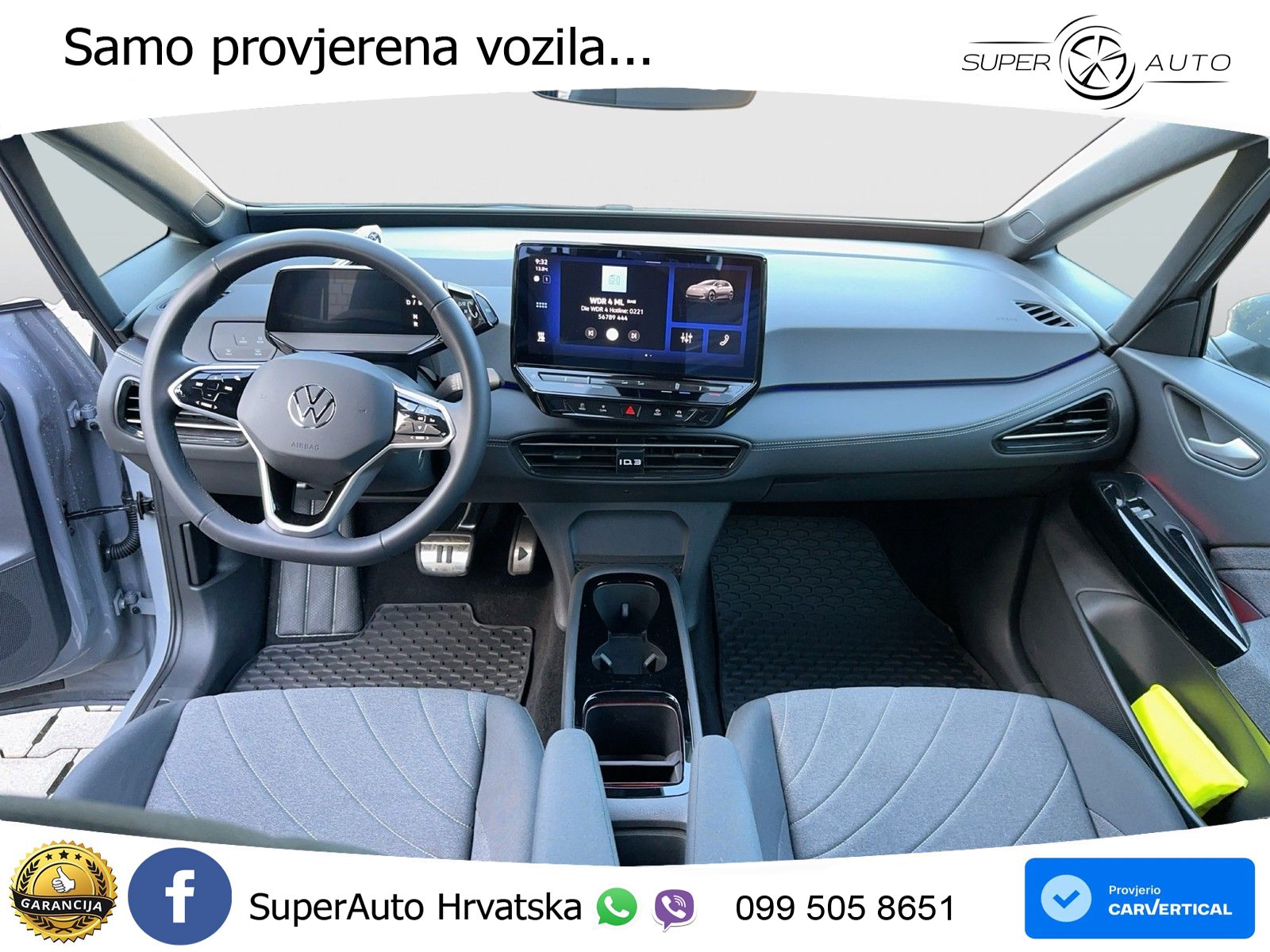 Volkswagen ID.3 Pro 62 kWh (204 KS)