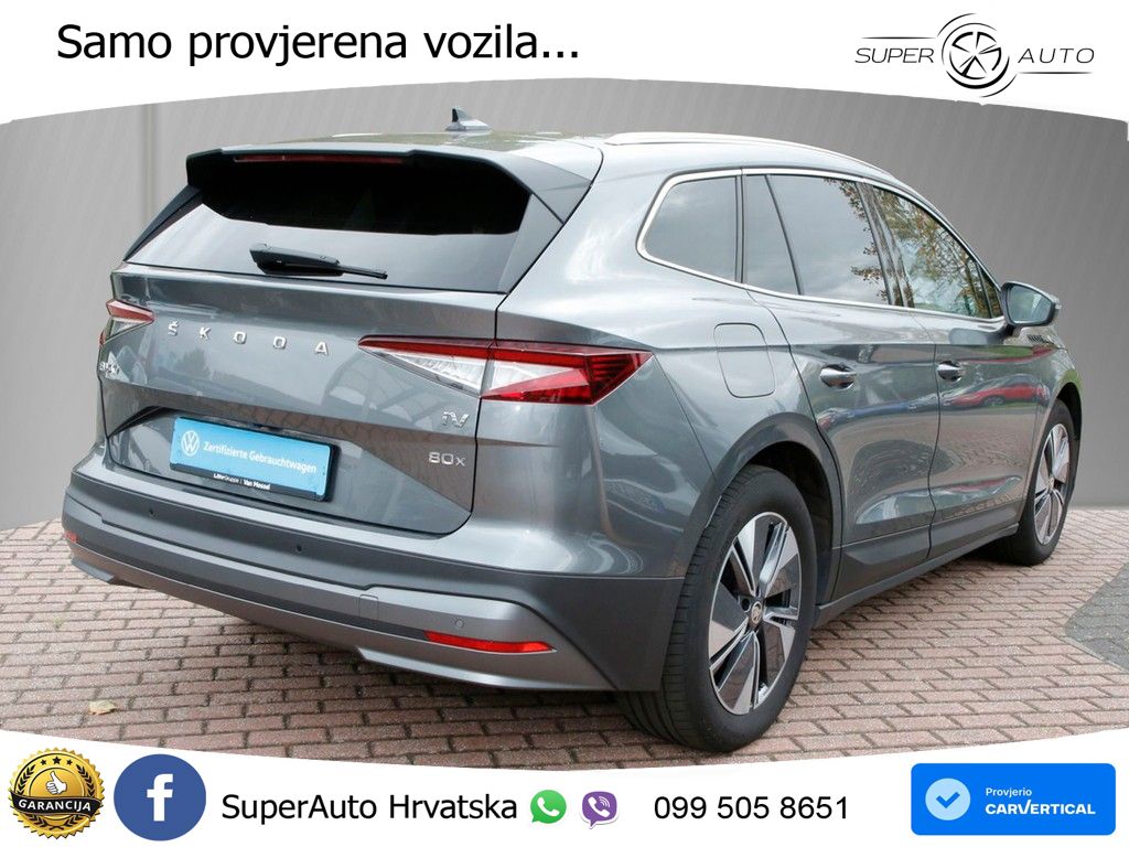 Škoda Enyaq iV 80x 82 kWh (265 KS) AWD Loft LED+GR SJED+ACC