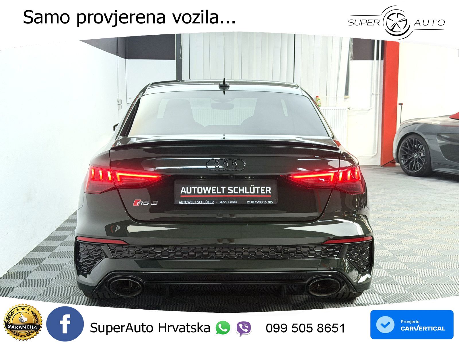 Audi RS3 Sportback 2.5 TFSI (400 KS) quattro S tronic LED+GR SJED+ACC