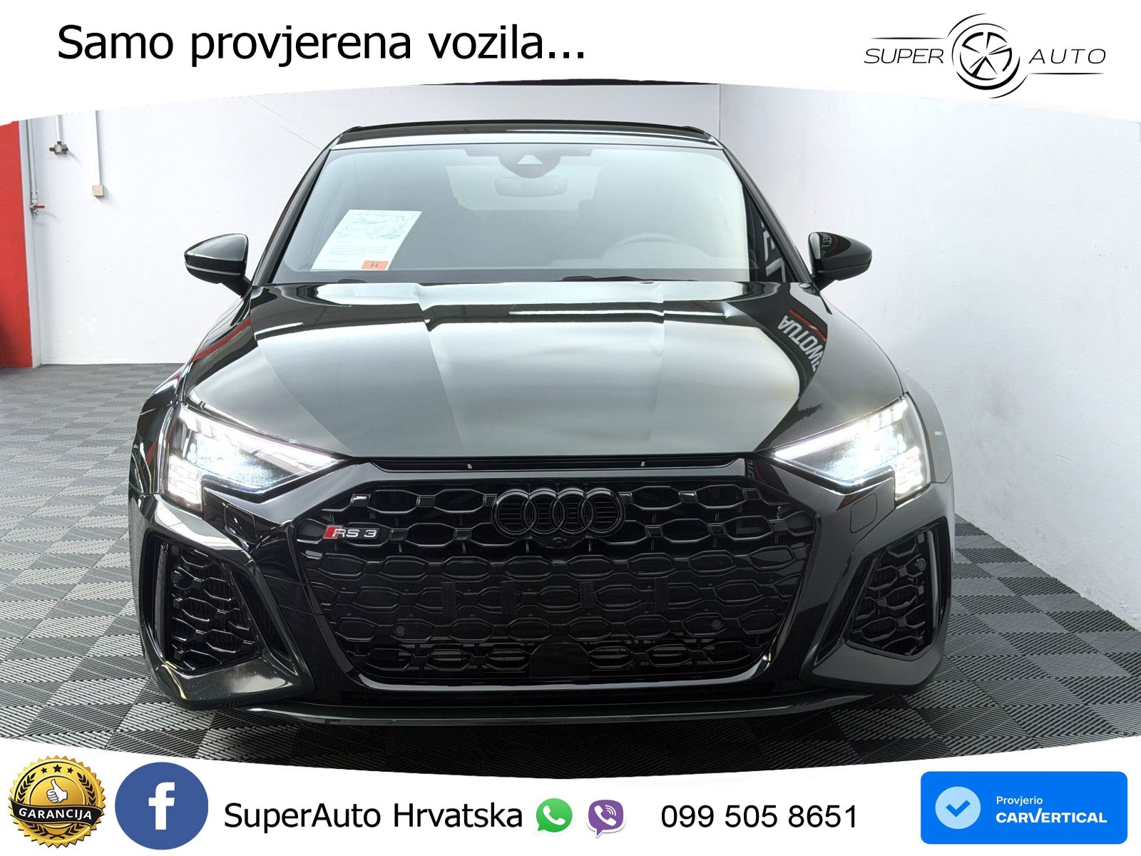 Audi RS3 Sportback 2.5 TFSI (400 KS) quattro S tronic LED+GR SJED+ACC