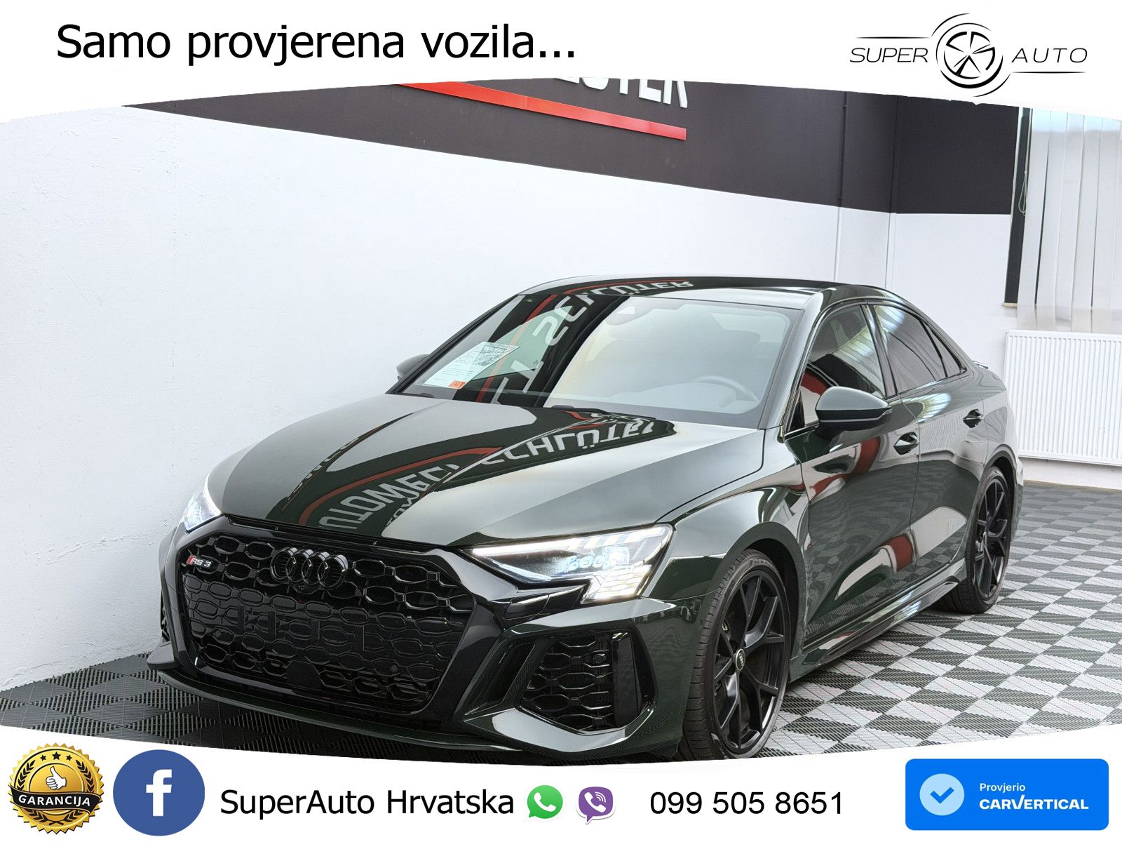 Audi RS3 Sportback 2.5 TFSI (400 KS) quattro S tronic LED+GR SJED+ACC