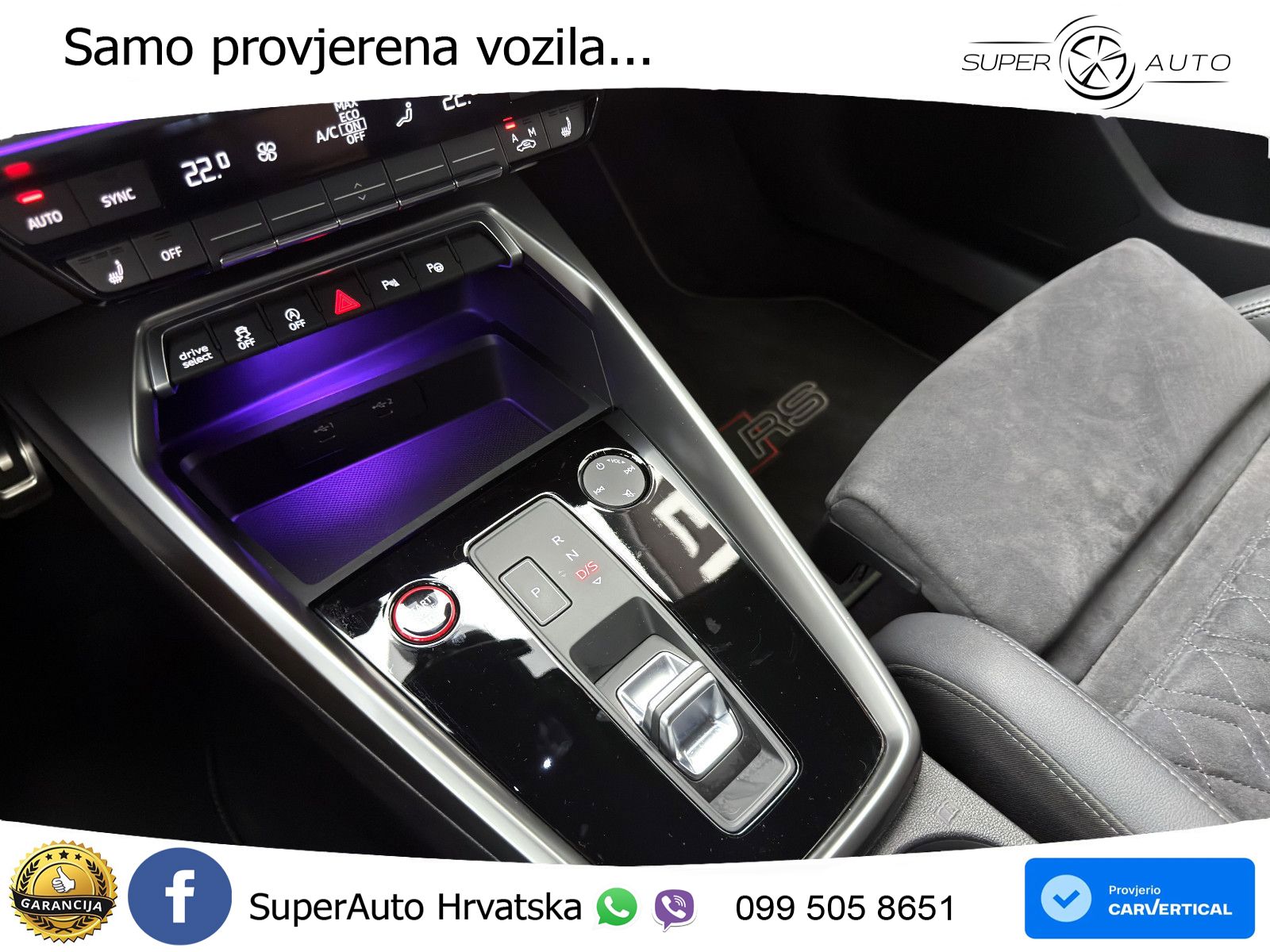 Audi RS3 Sportback 2.5 TFSI (400 KS) quattro S tronic LED+GR SJED+ACC