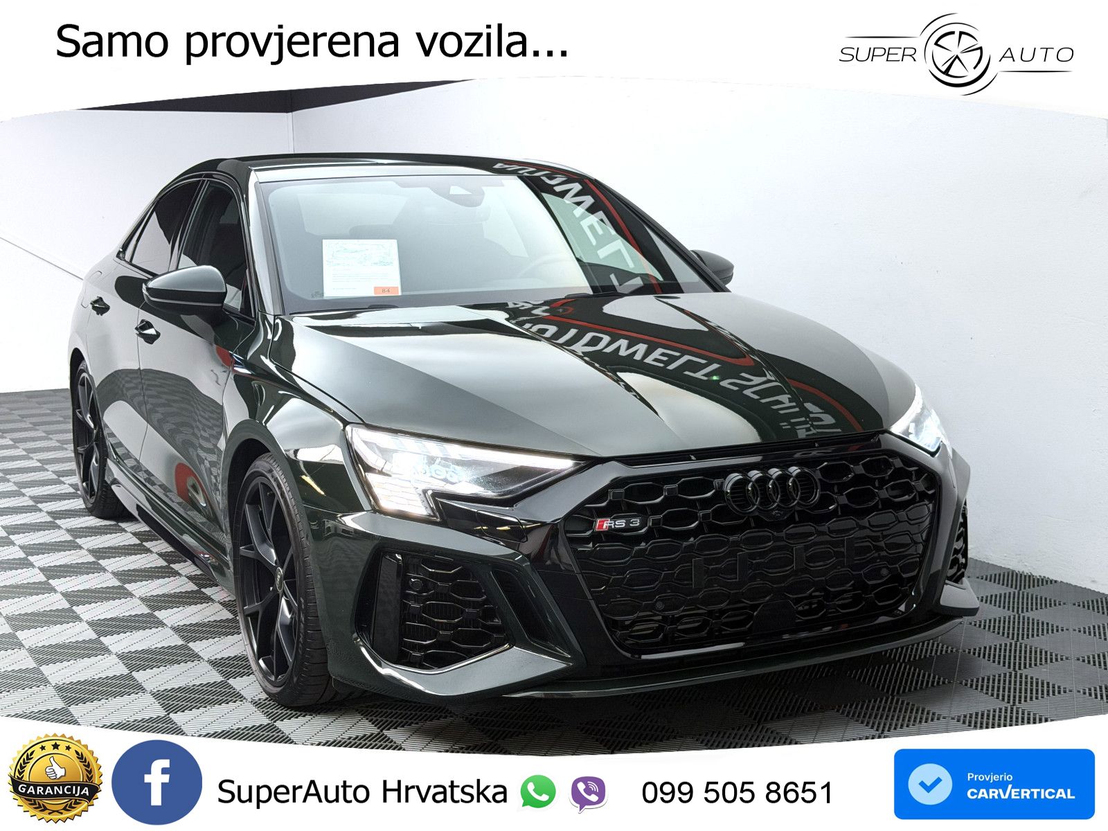 Audi RS3 Sportback 2.5 TFSI (400 KS) quattro S tronic LED+GR SJED+ACC