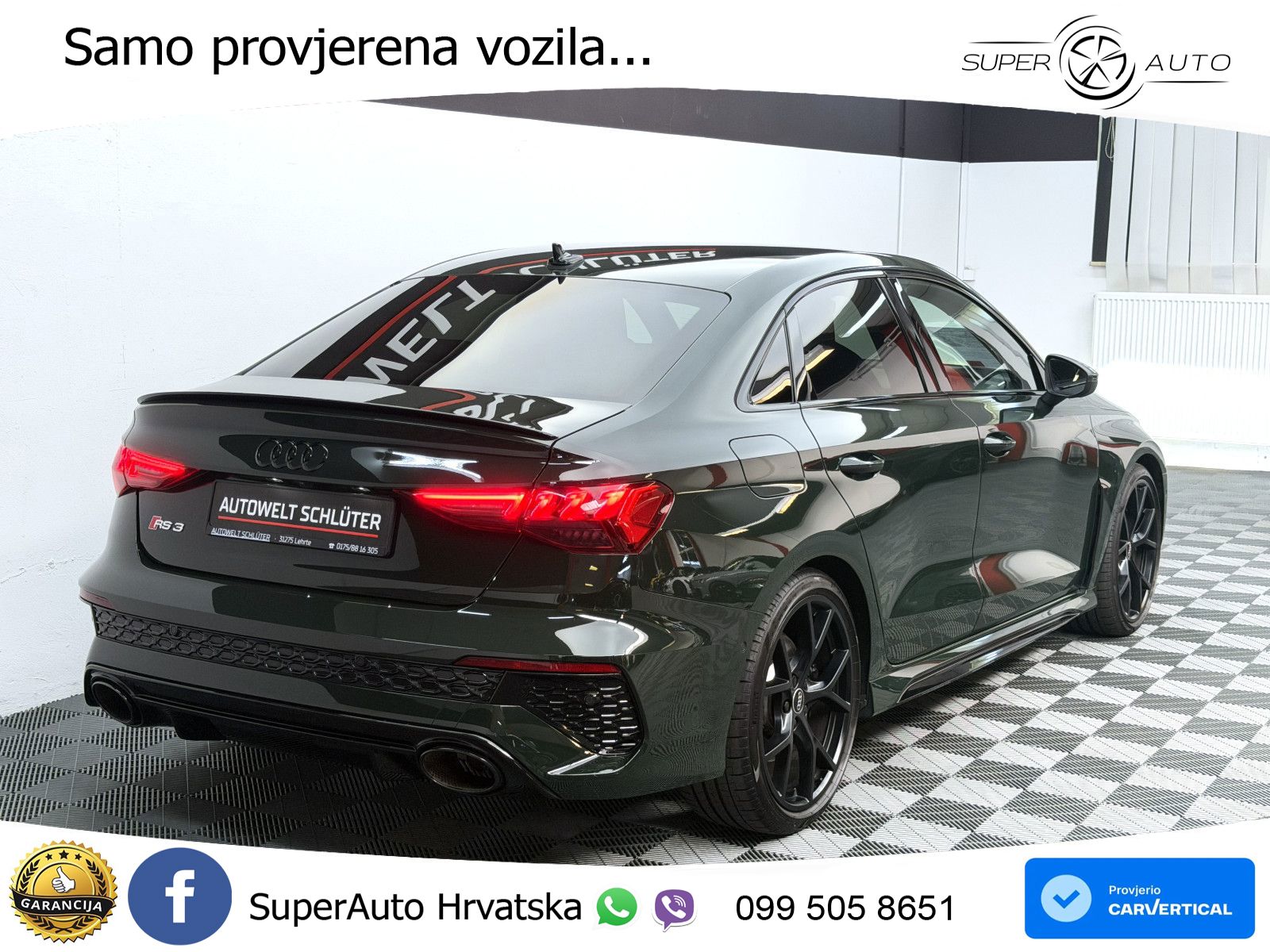 Audi RS3 Sportback 2.5 TFSI (400 KS) quattro S tronic LED+GR SJED+ACC