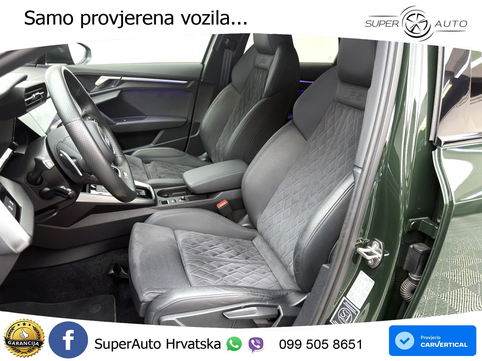 Audi RS3 Sportback 2.5 TFSI (400 KS) quattro S tronic LED+GR SJED+ACC