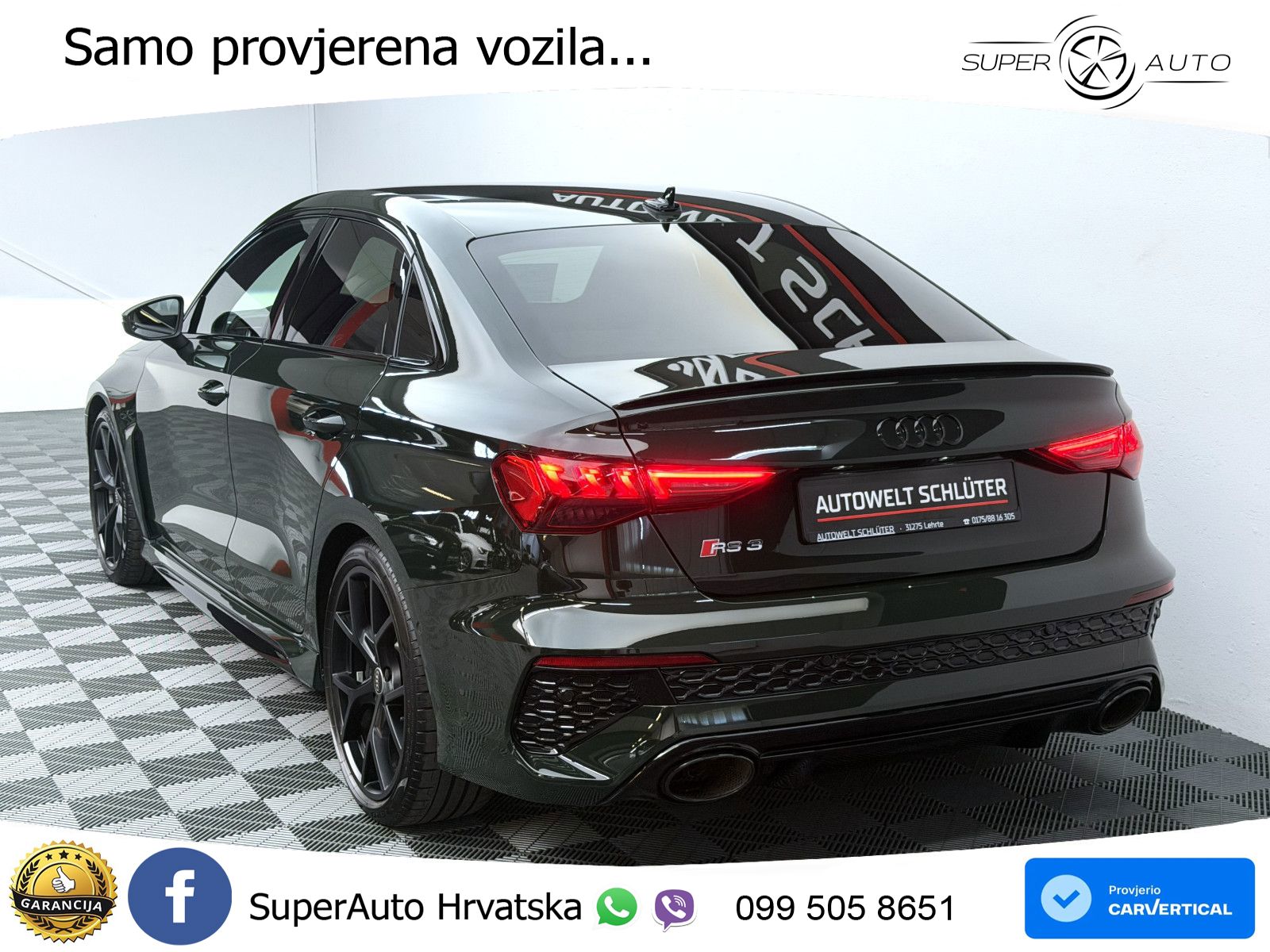 Audi RS3 Sportback 2.5 TFSI (400 KS) quattro S tronic LED+GR SJED+ACC