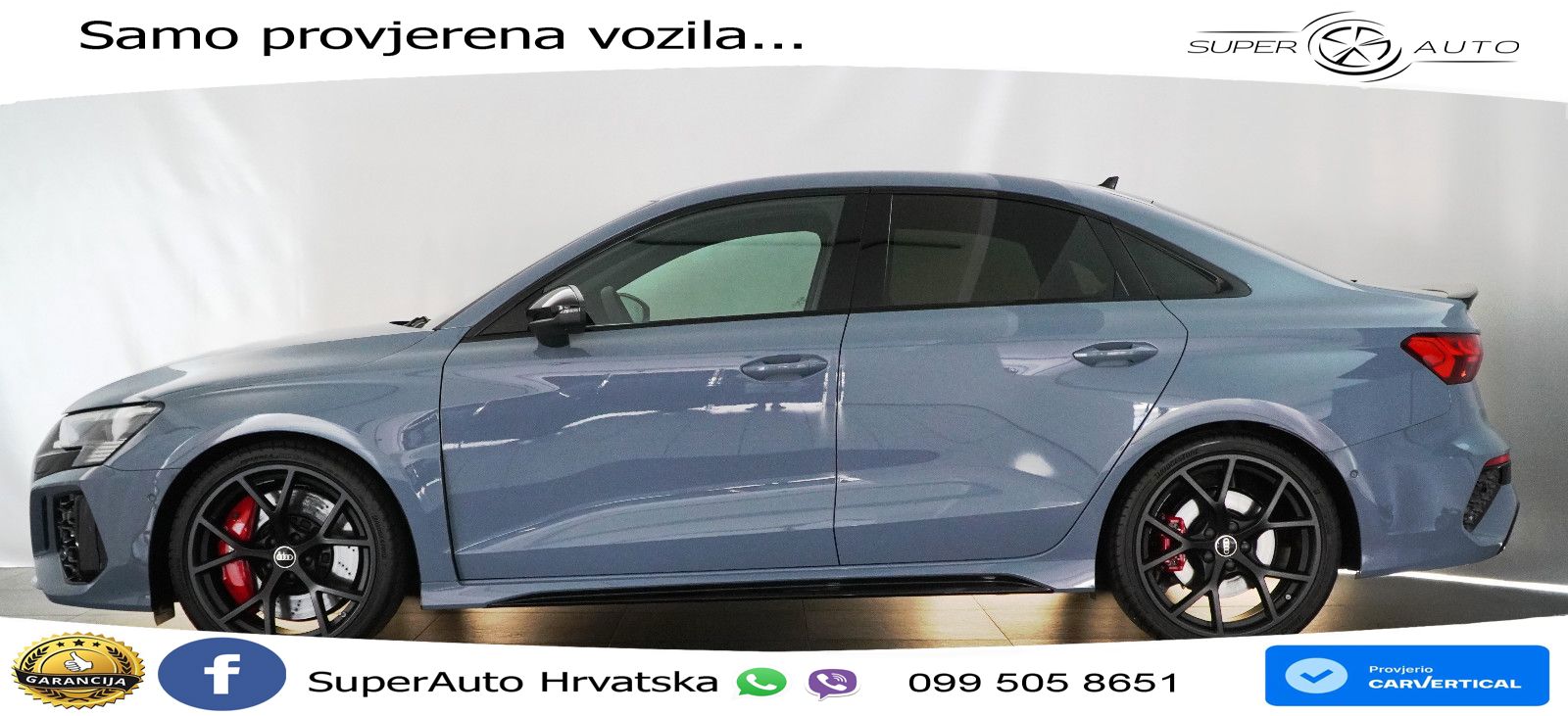 Audi RS3 Sportback 2.5 TFSI (400 KS) quattro S tronic LED+GR SJED+ACC