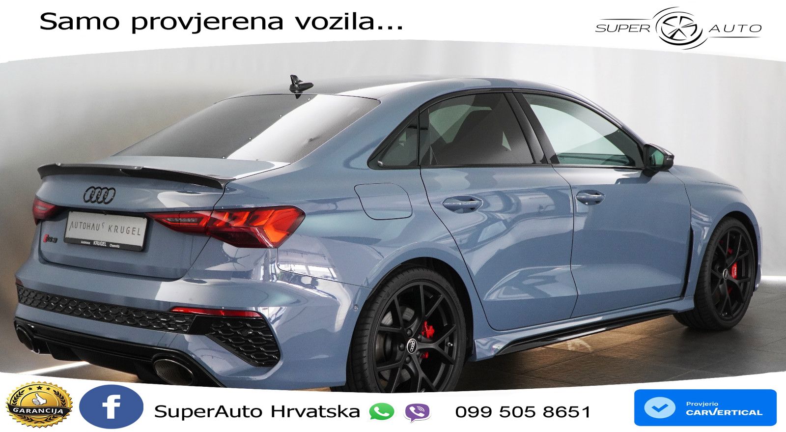 Audi RS3 Sportback 2.5 TFSI (400 KS) quattro S tronic LED+GR SJED+ACC