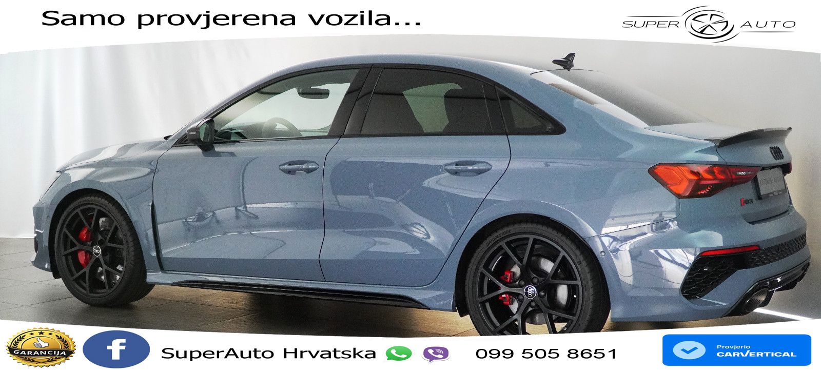 Audi RS3 Sportback 2.5 TFSI (400 KS) quattro S tronic LED+GR SJED+ACC