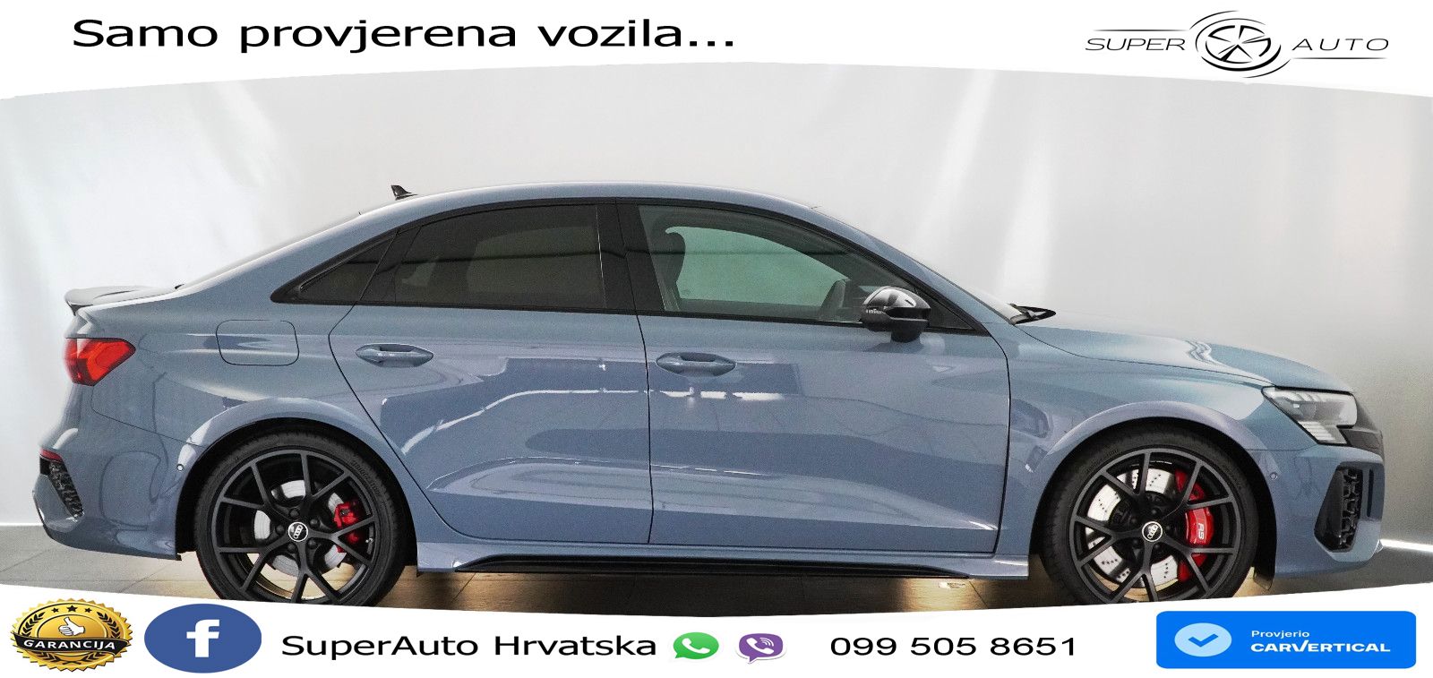 Audi RS3 Sportback 2.5 TFSI (400 KS) quattro S tronic LED+GR SJED+ACC