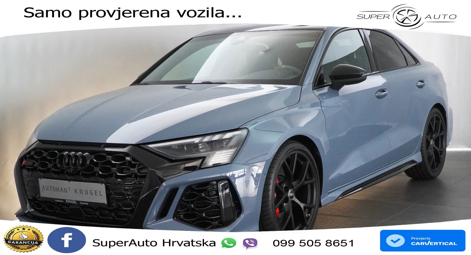 Audi RS3 Sportback 2.5 TFSI (400 KS) quattro S tronic LED+GR SJED+ACC