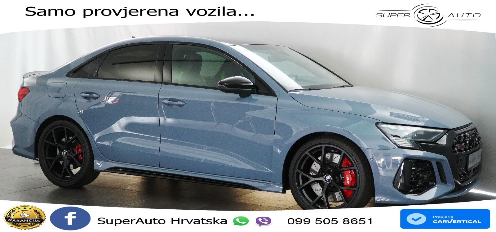 Audi RS3 Sportback 2.5 TFSI (400 KS) quattro S tronic LED+GR SJED+ACC