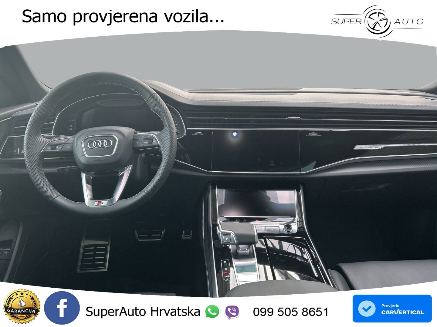 Audi Q8 55 TFSIe V6 (394 KS) quattro Tiptronic S line LED+GR SJED+ACC