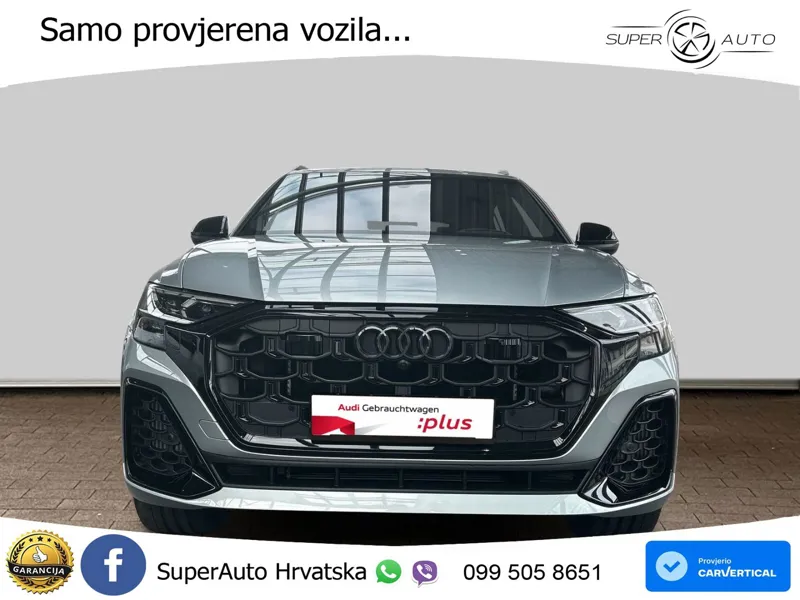Audi Q8 55 TFSIe V6 (394 KS) quattro Tiptronic S line LED+GR SJED+ACC