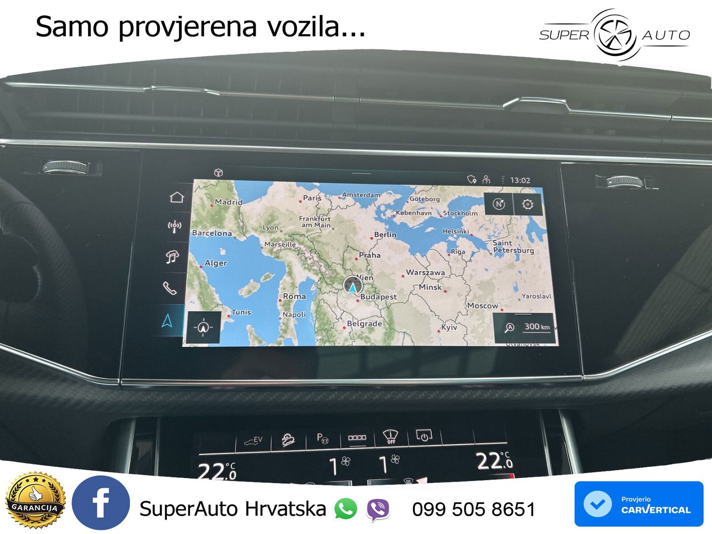 Audi Q8 55 TFSIe V6 (394 KS) quattro Tiptronic S line LED+GR SJED+ACC