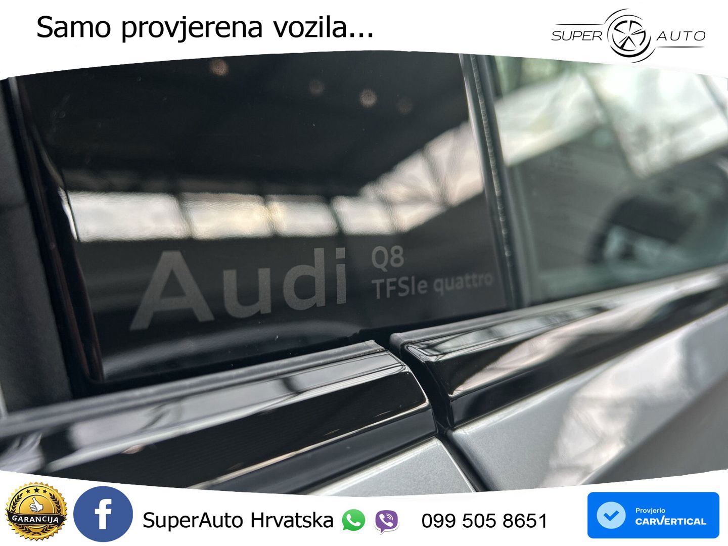 Audi Q8 55 TFSIe V6 (394 KS) quattro Tiptronic S line LED+GR SJED+ACC