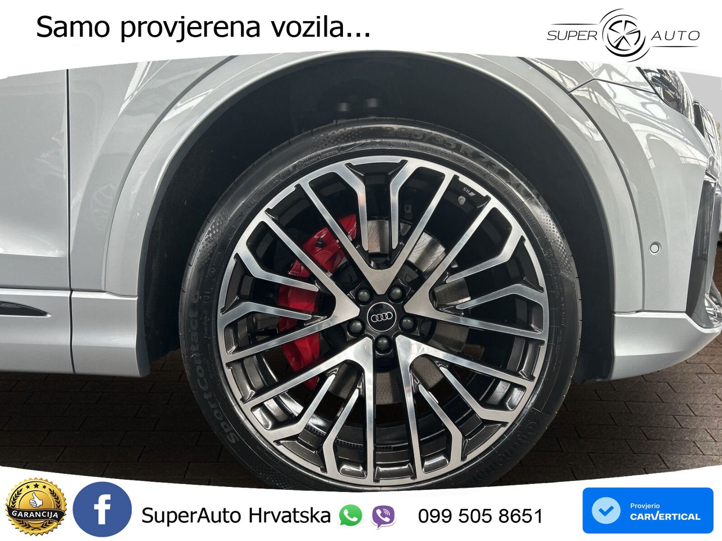 Audi Q8 55 TFSIe V6 (394 KS) quattro Tiptronic S line LED+GR SJED+ACC
