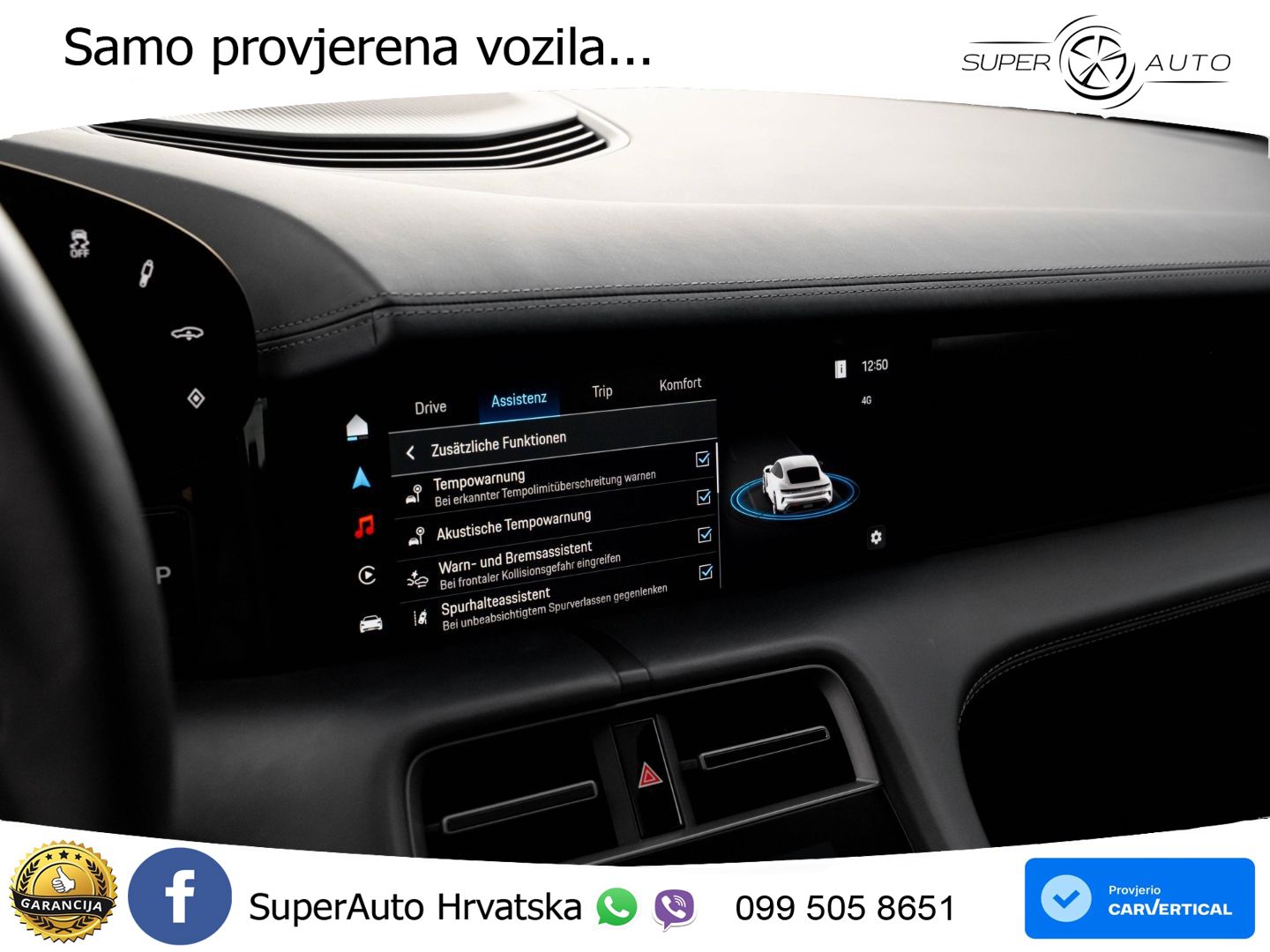 Porsce Tycan 105 kWh (435 KS)