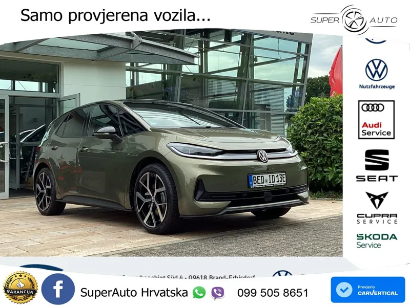 Volkswagen ID.3 58 kWh (190 KS) LED+GR SJED+ACC