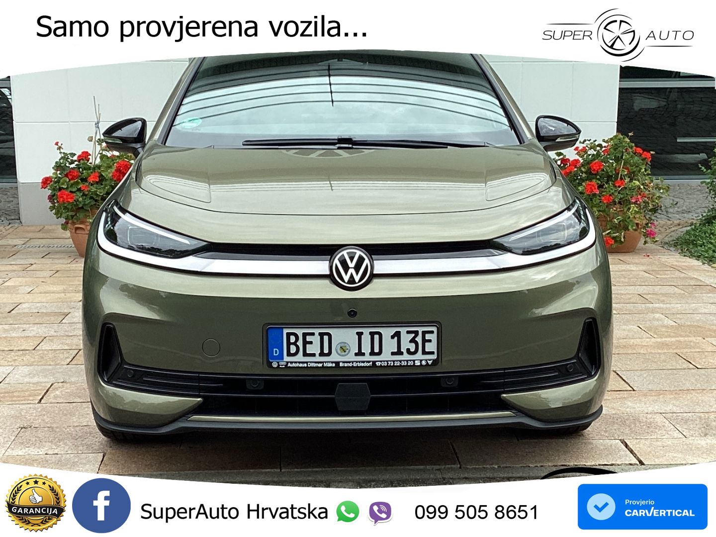 Volkswagen ID.3 58 kWh (190 KS) LED+GR SJED+ACC