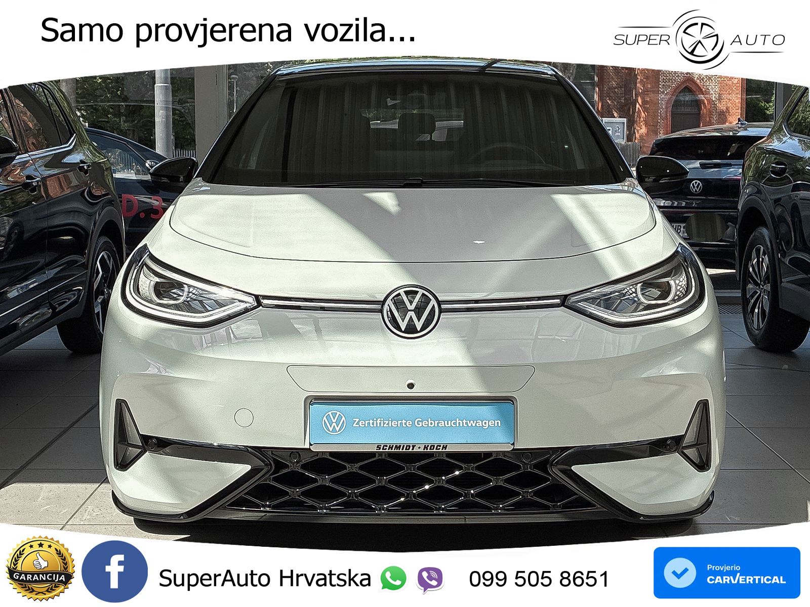 Volkswagen ID.3 GTX Performance 84 kWh (326 KS) LED+GR SJED+ACC