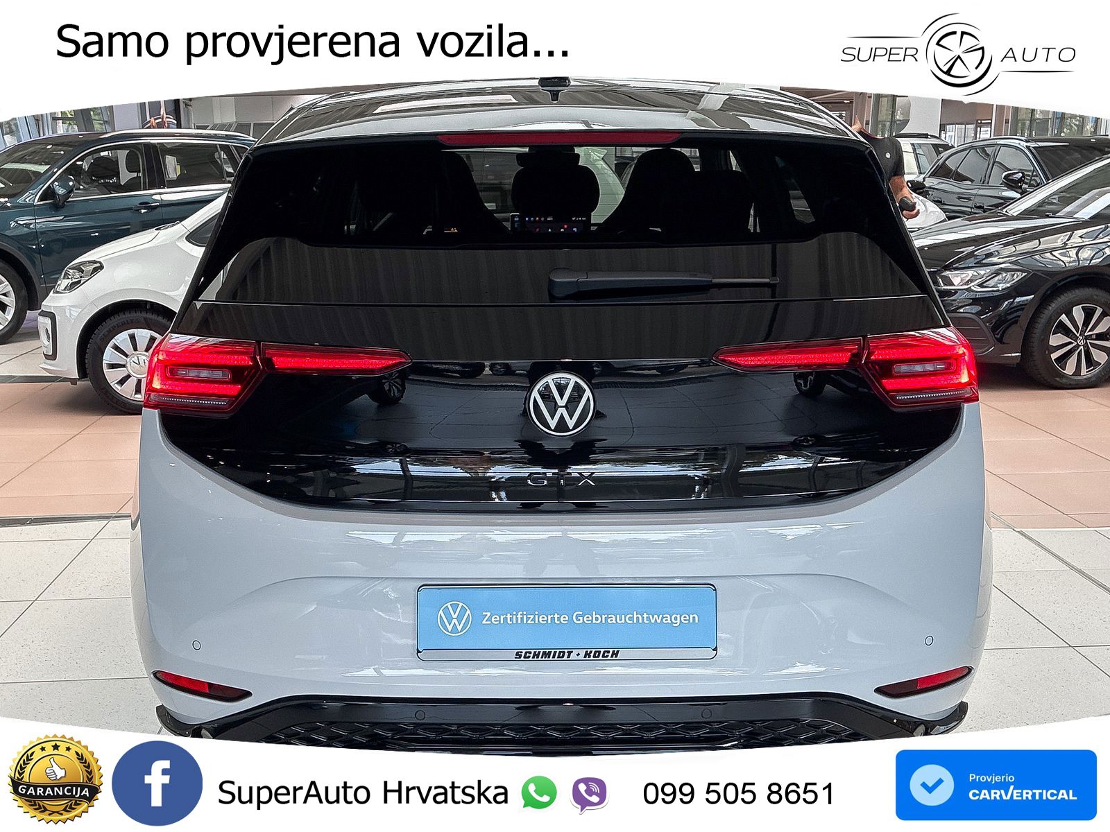 Volkswagen ID.3 GTX Performance 84 kWh (326 KS) LED+GR SJED+ACC