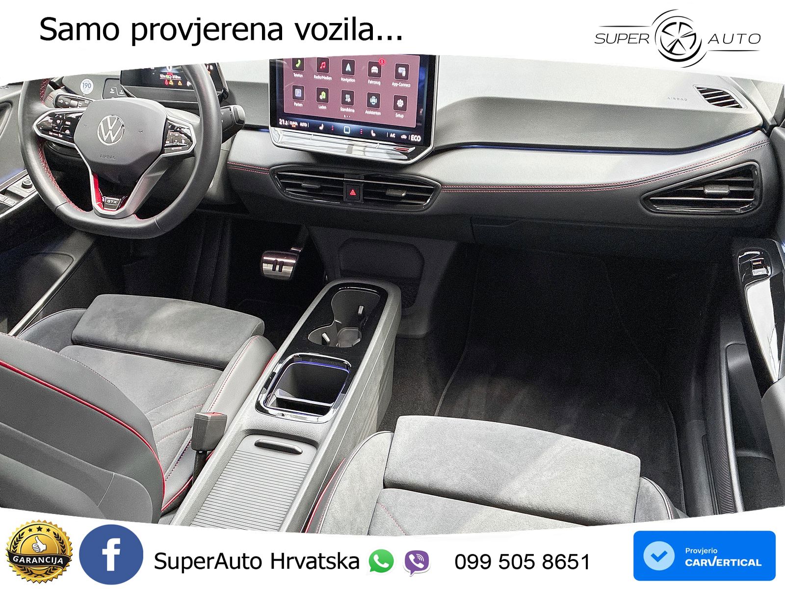 Volkswagen ID.3 GTX Performance 84 kWh (326 KS) LED+GR SJED+ACC