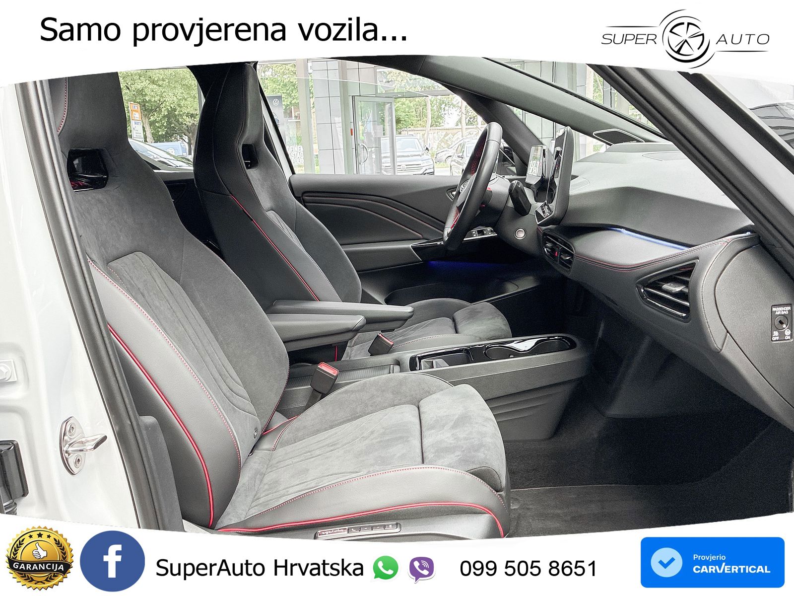 Volkswagen ID.3 GTX Performance 84 kWh (326 KS) LED+GR SJED+ACC