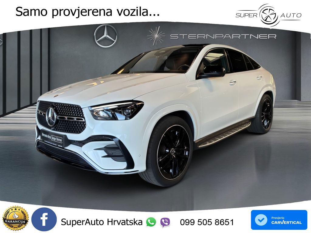 Mercedes GLE Coupe 450d (367 KS) EQ Boost 4MATIC 9G-TRONIC AMG LED+GR SJED+ACC