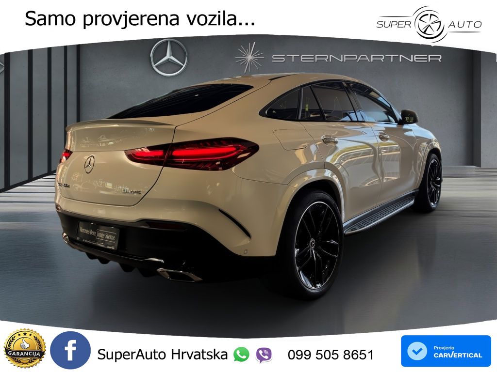 Mercedes GLE Coupe 450d (367 KS) EQ Boost 4MATIC 9G-TRONIC AMG LED+GR SJED+ACC