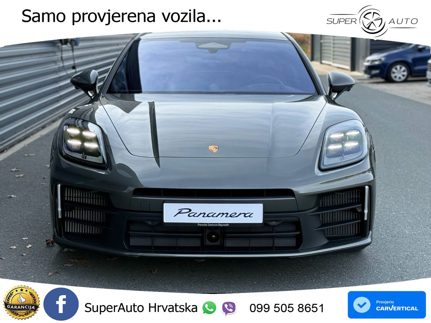 Porsche Panamera 4S 2.9 V6 (544 KS) E-Hybrid PDK LED+GR SJED+ACC
