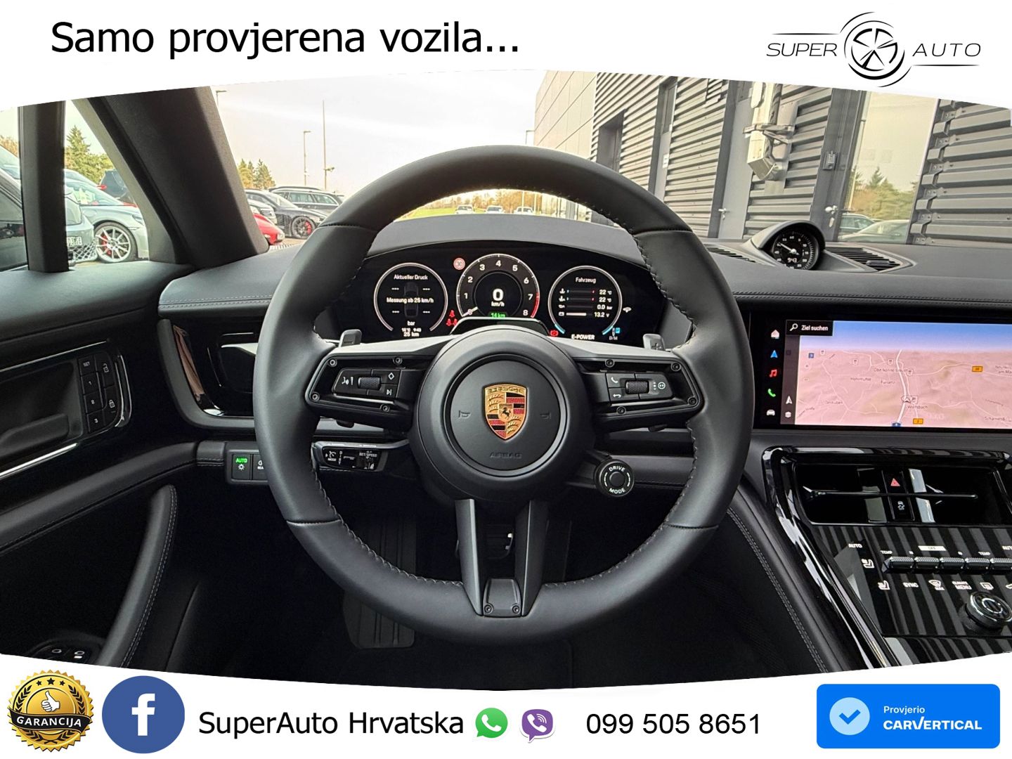 Porsche Panamera 4S 2.9 V6 (544 KS) E-Hybrid PDK LED+GR SJED+ACC