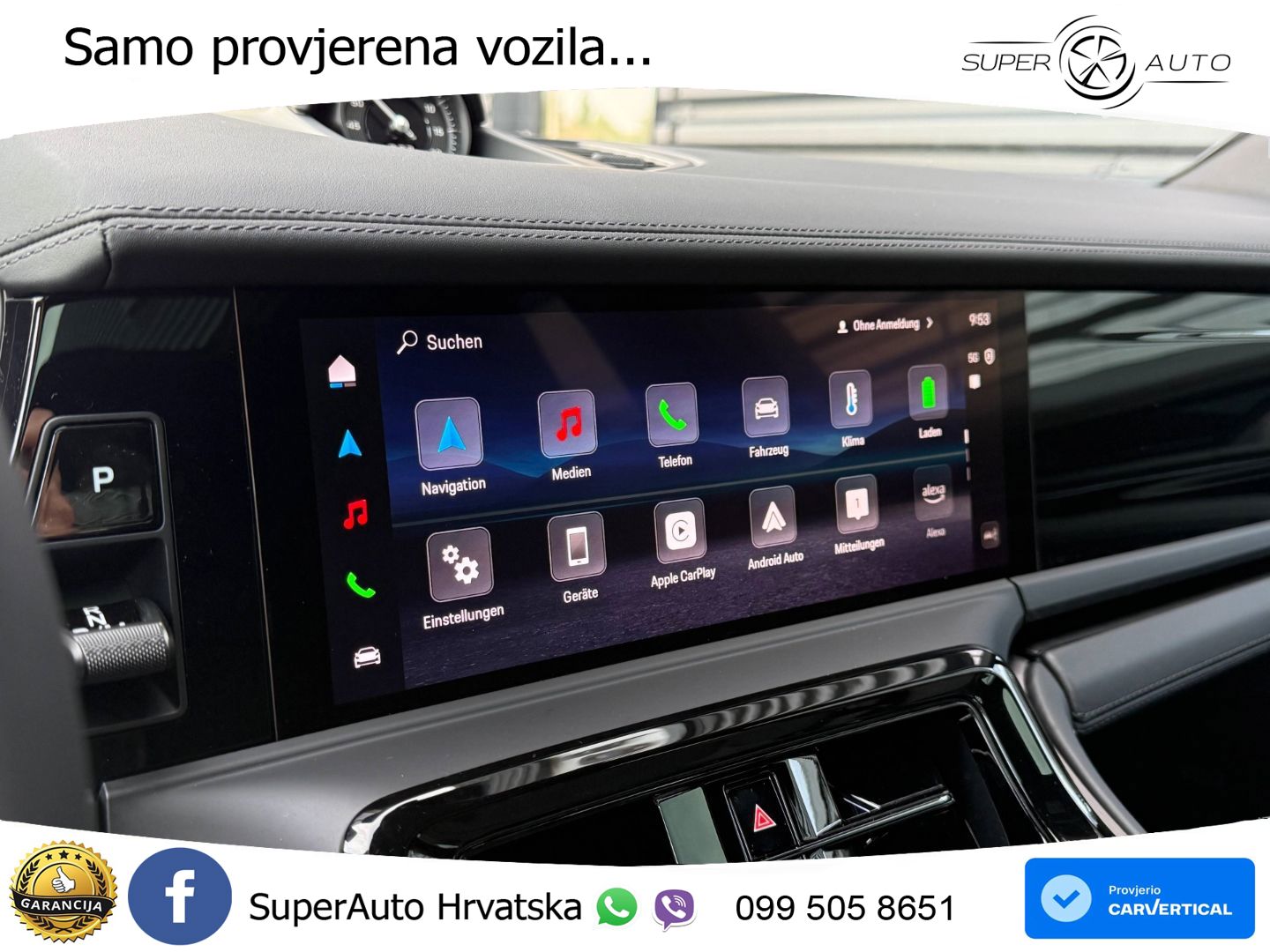 Porsche Panamera 4S 2.9 V6 (544 KS) E-Hybrid PDK LED+GR SJED+ACC