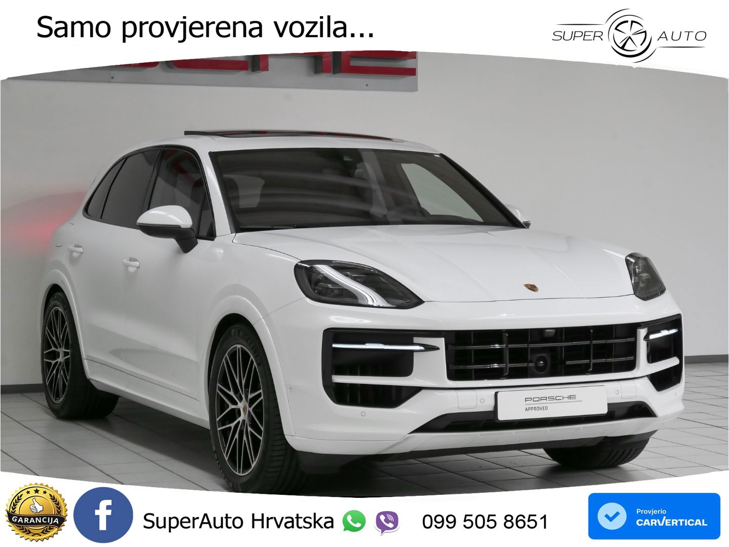 Porsche Cayenne S 4.0 V8 (474 KS) Tiptronic S
