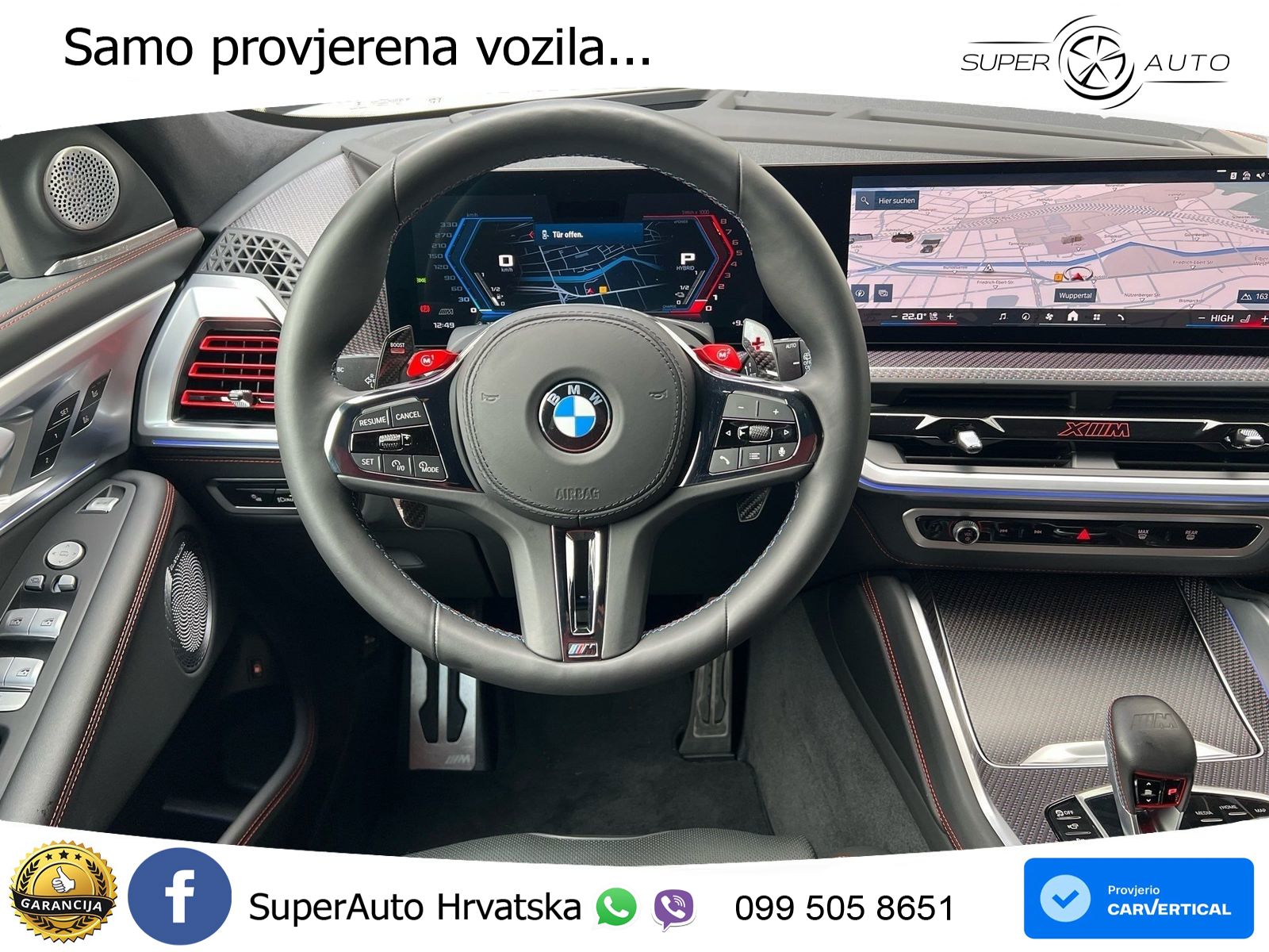 BMW XM Label Red 4.4 V8 (748 KS) xDrive Steptronic LED+GR SJED+ACC
