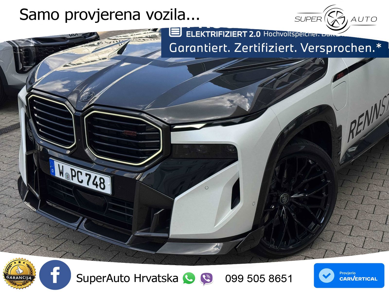 BMW XM Label Red 4.4 V8 (748 KS) xDrive Steptronic LED+GR SJED+ACC