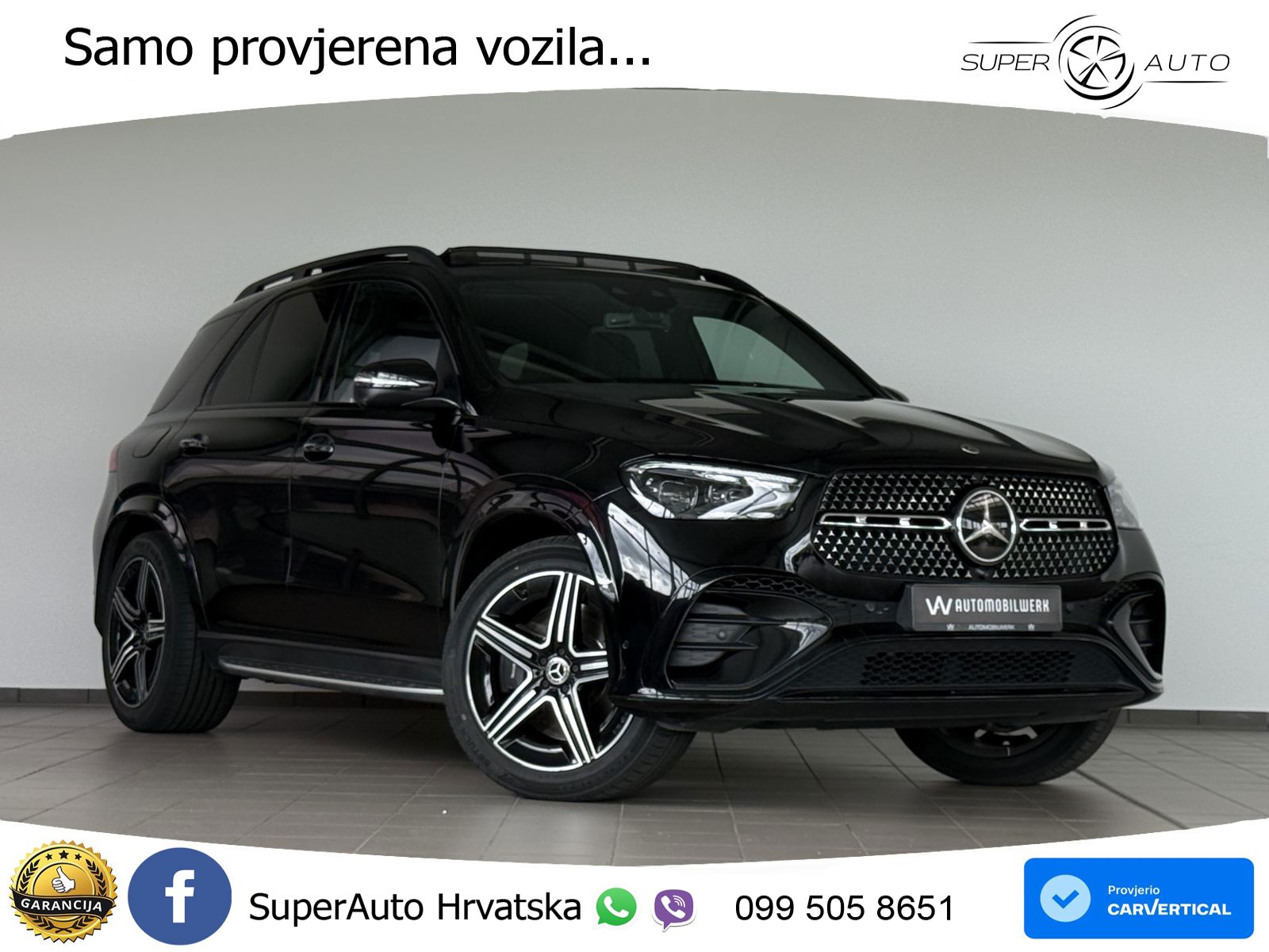 Mercedes GLE 450d (367 KS) EQ Boost 4MATIC 9G-TRONIC AMG LED+GR SJED+ACC