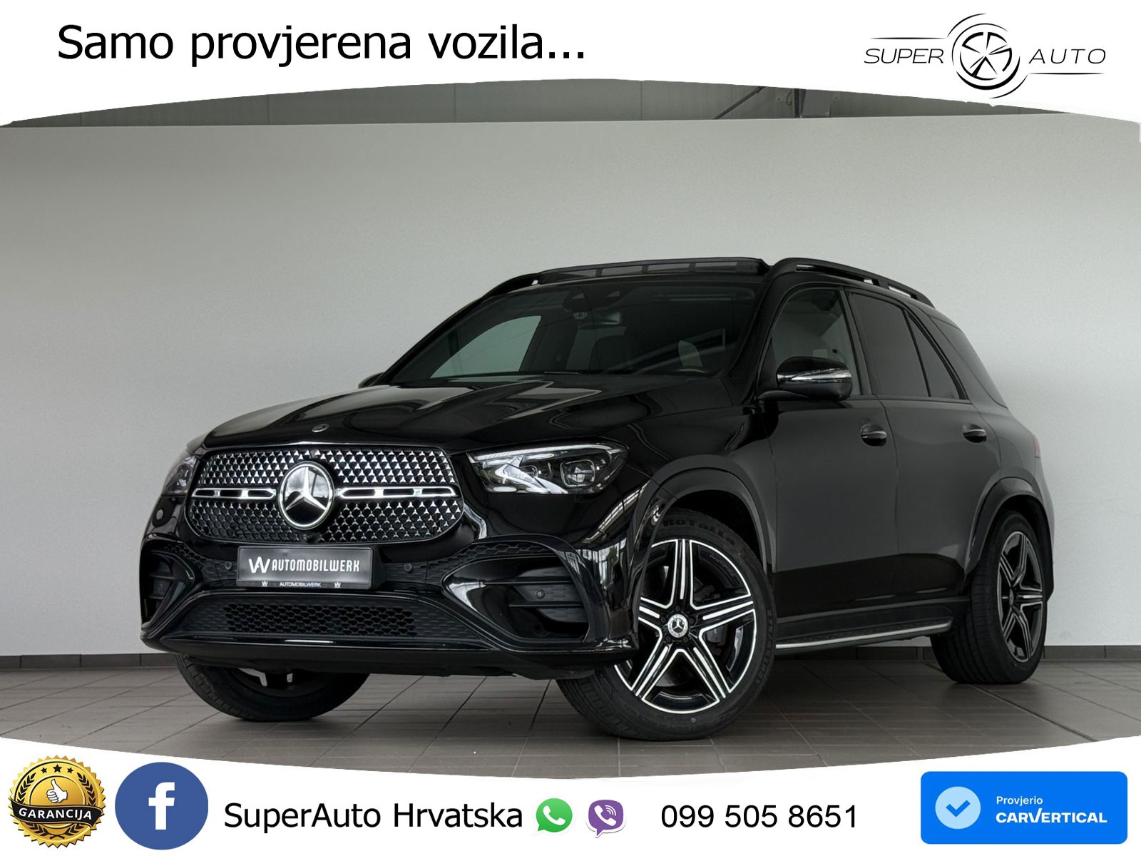 Mercedes GLE 450d (367 KS) EQ Boost 4MATIC 9G-TRONIC AMG LED+GR SJED+ACC